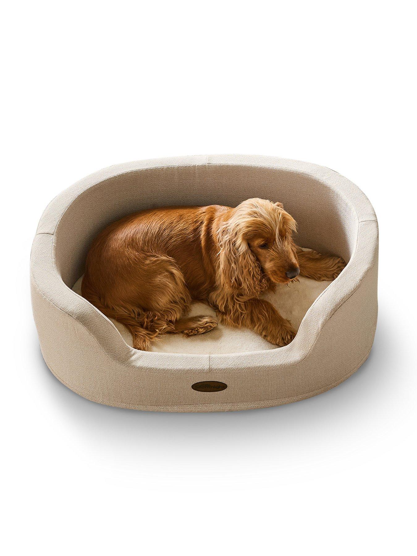 undefined Silentnight Orthopaedic Donut Pet Bed - Natural
