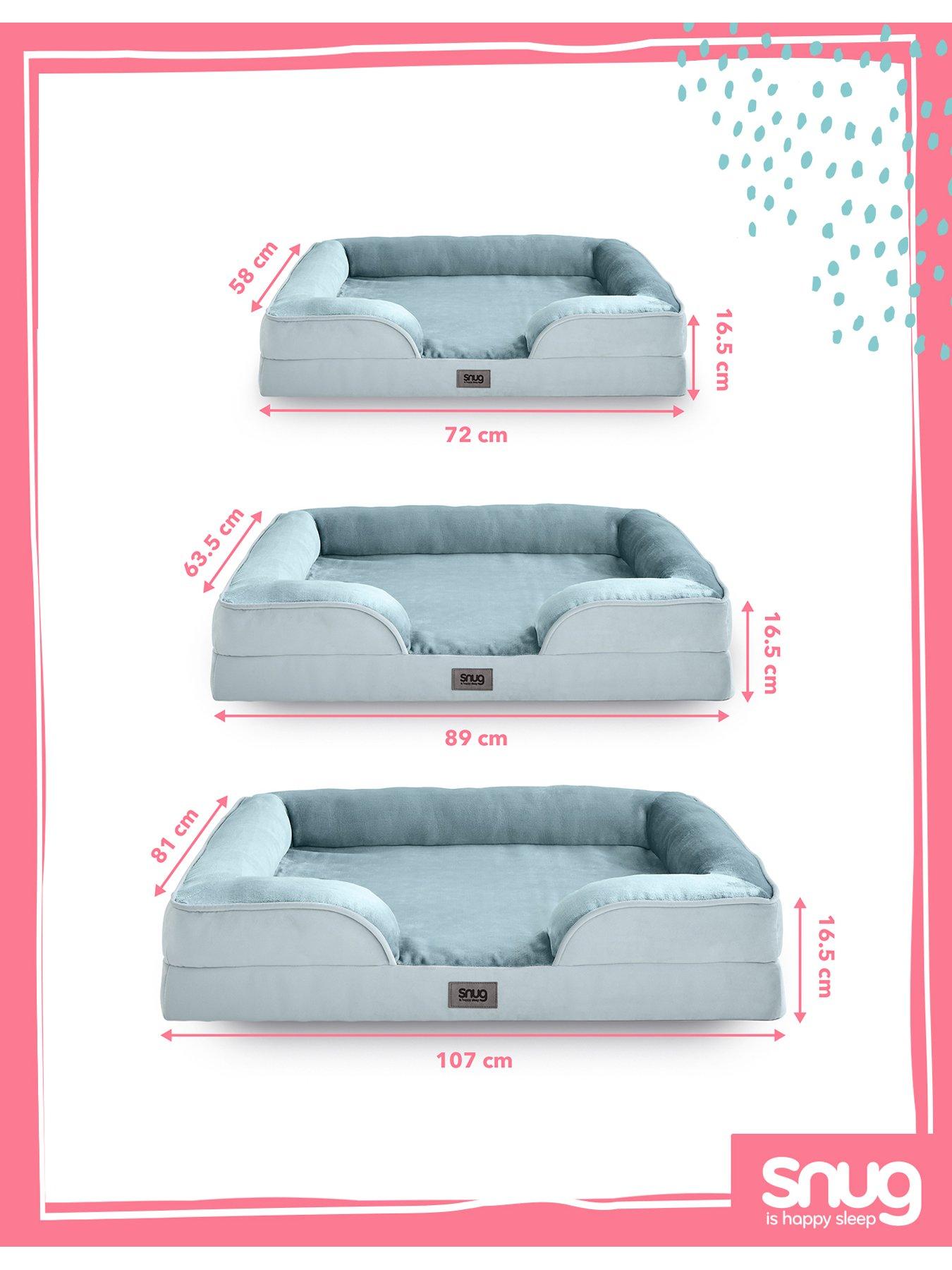 Image 4 of 7 of Snug Snug Orthopaedic Pet Bed - Blue