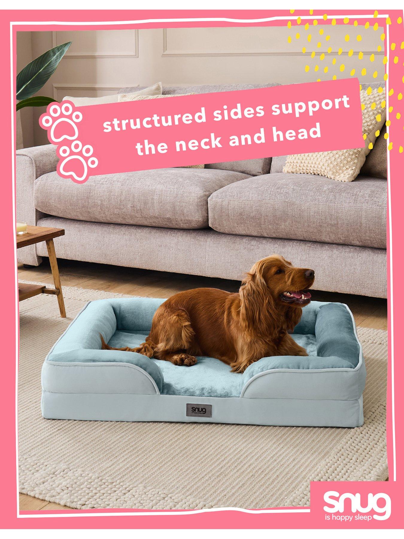 Image 5 of 7 of Snug Snug Orthopaedic Pet Bed - Blue