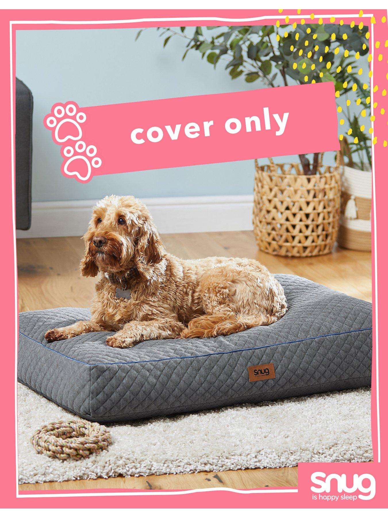 Image 1 of 6 of Snug Snug Furry Friends Replacement Pet Bed Cover - L