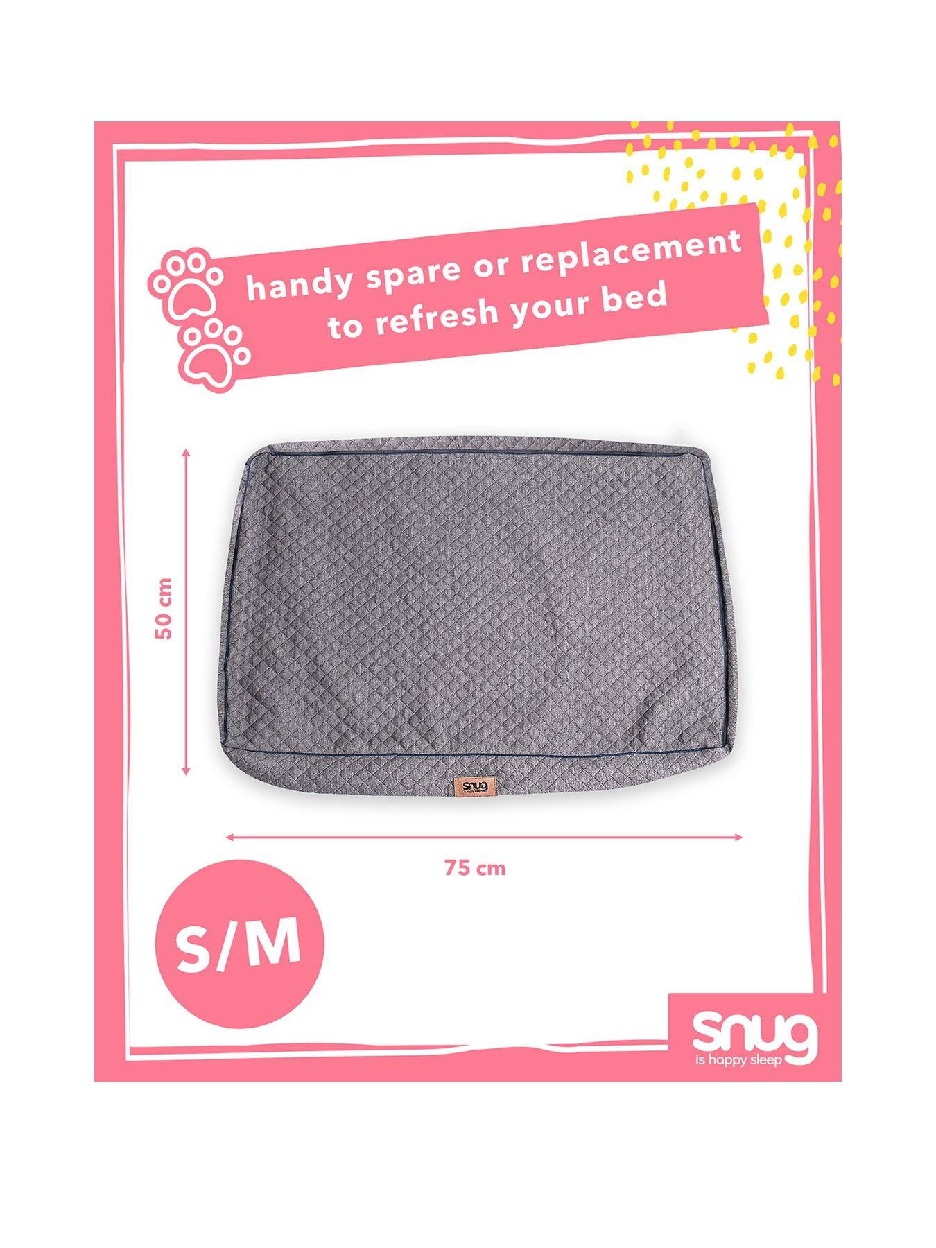 Image 3 of 6 of Snug Snug Furry Friends Replacement Pet Bed Cover - L