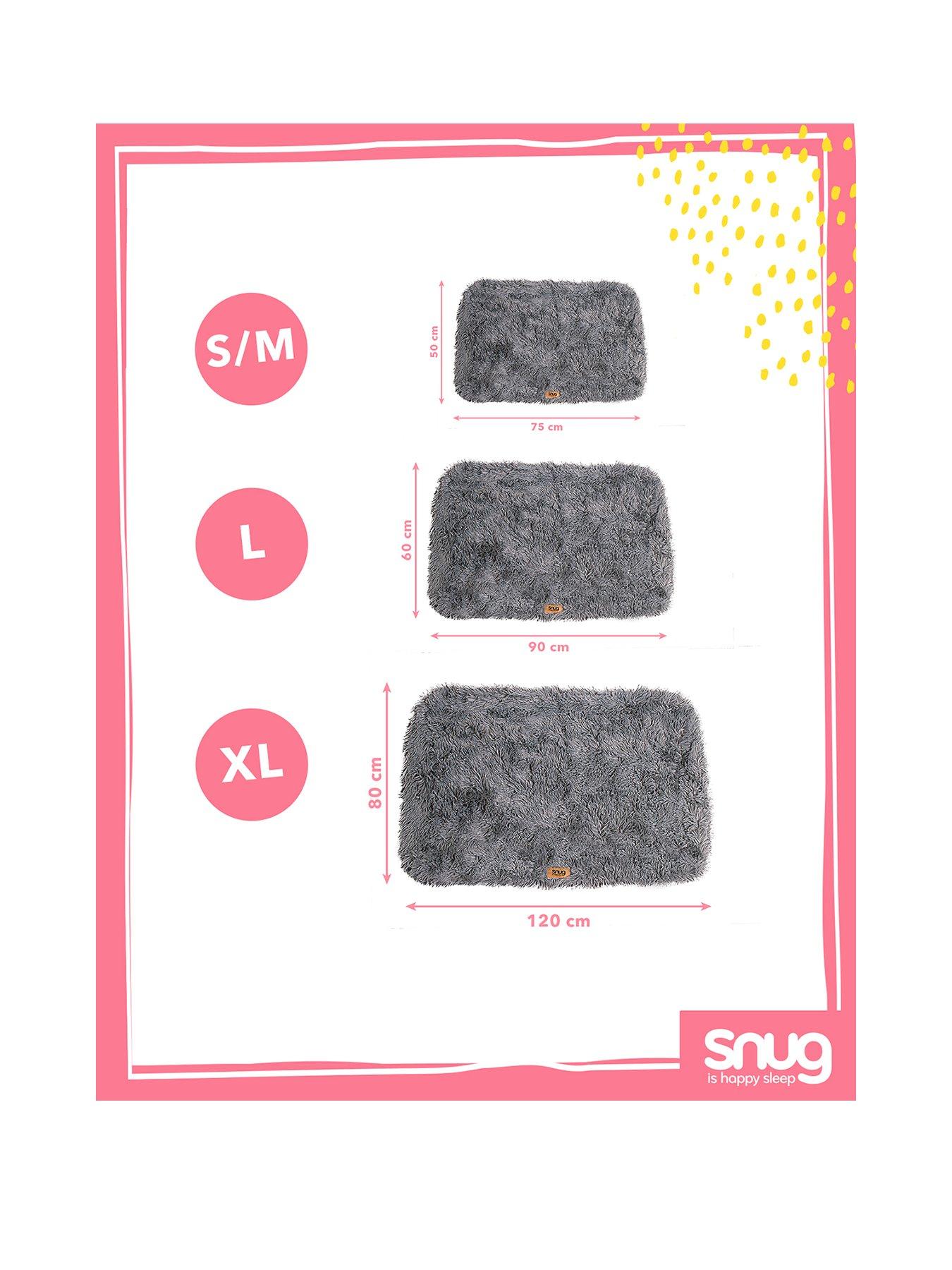Image 2 of 6 of Snug Snug Furry Friends Super Fluffy Replacement Pet Bed Cover - L