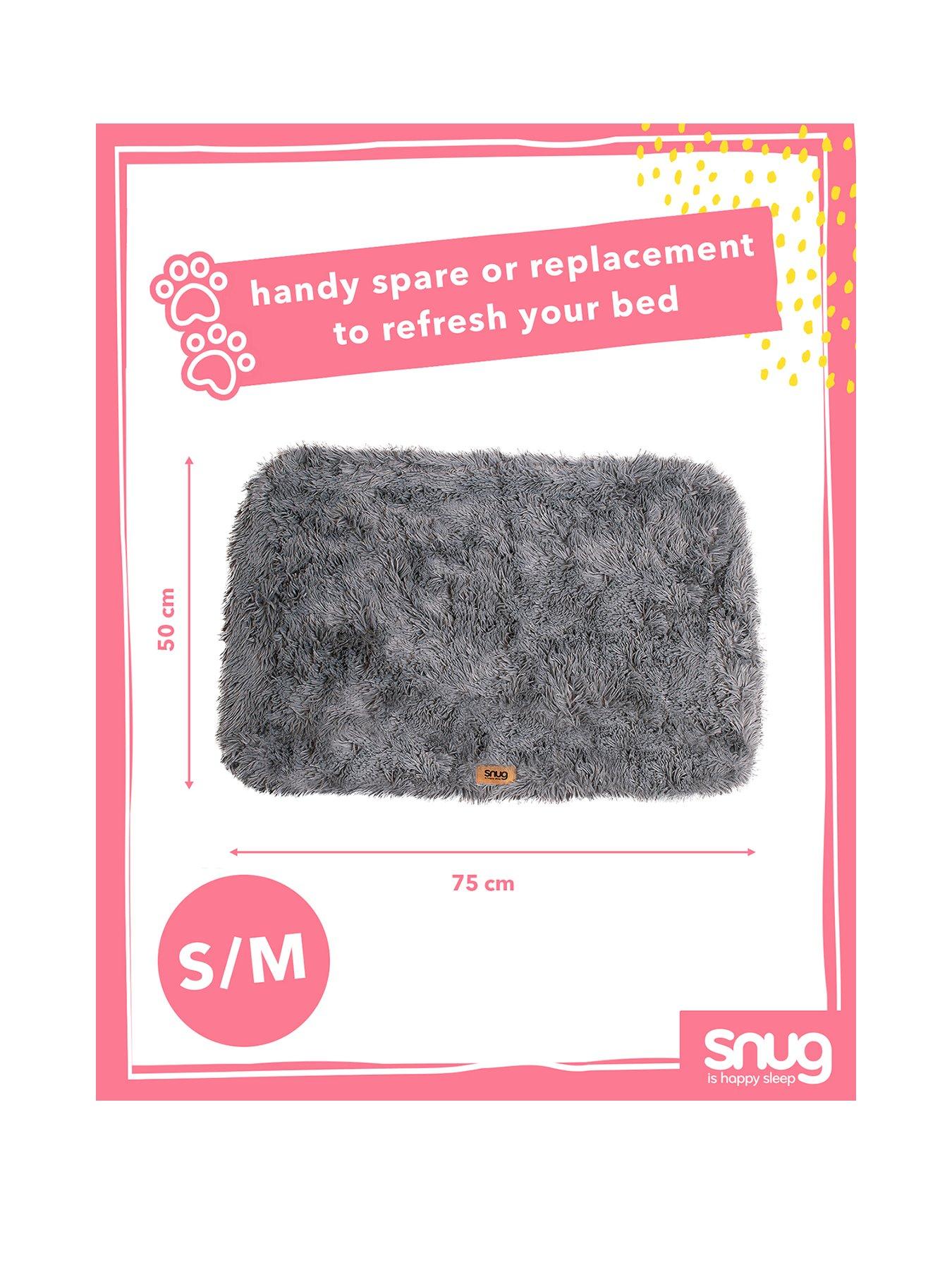 Image 3 of 6 of Snug Snug Furry Friends Super Fluffy Replacement Pet Bed Cover - L