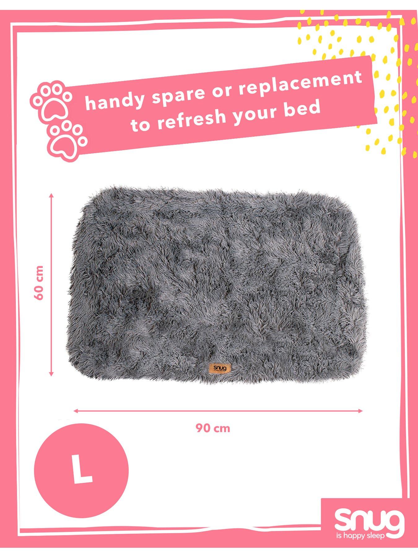 Image 4 of 6 of Snug Snug Furry Friends Super Fluffy Replacement Pet Bed Cover - L