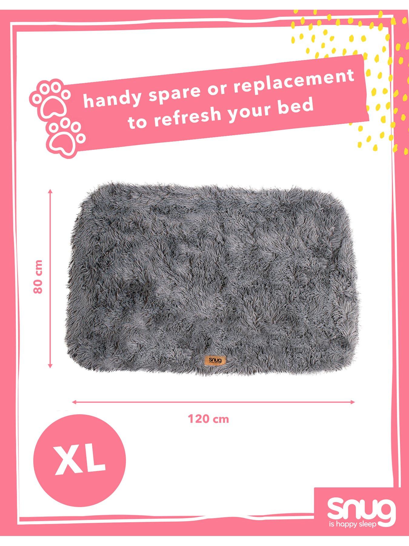 Image 5 of 6 of Snug Snug Furry Friends Super Fluffy Replacement Pet Bed Cover - L