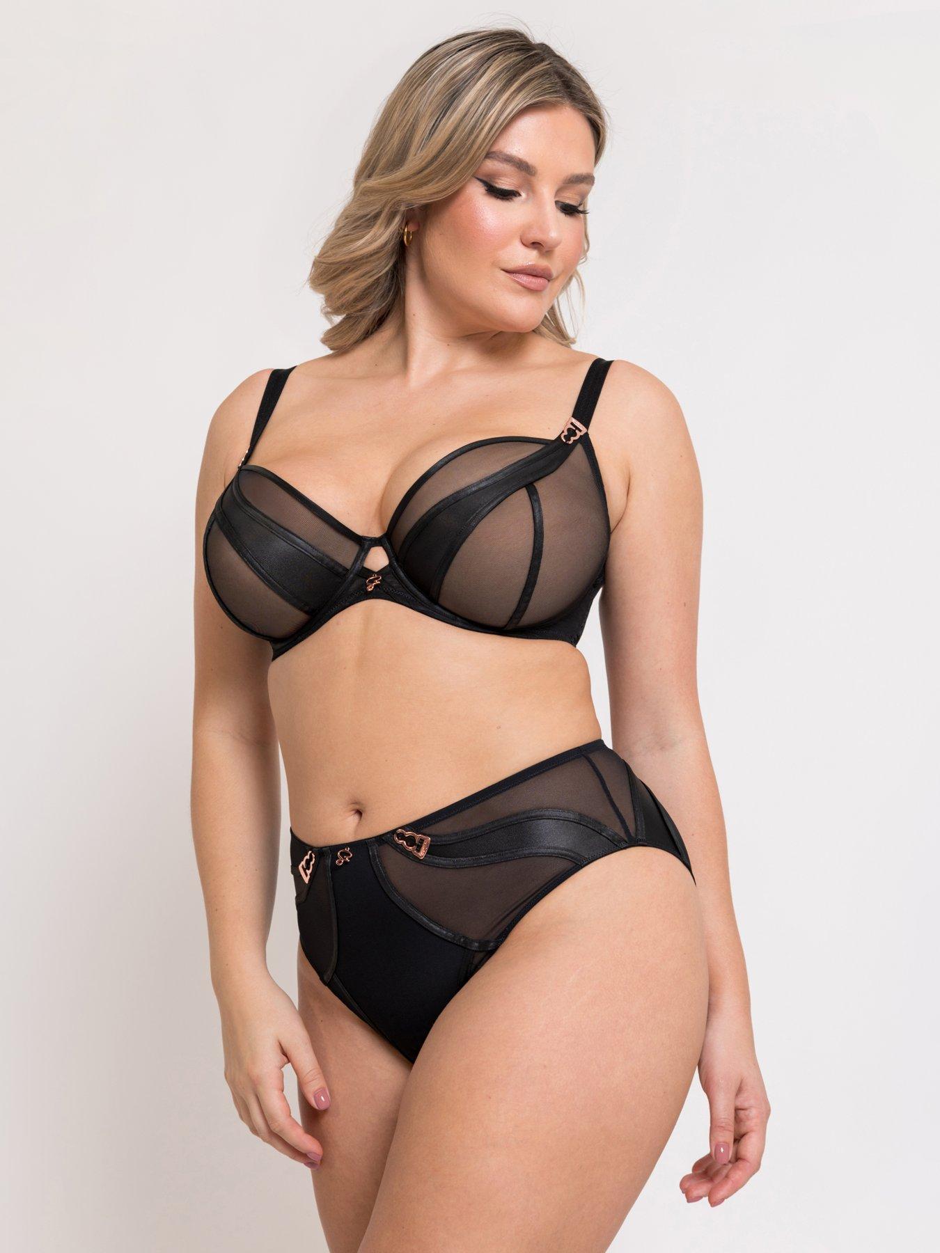 Image 2 of 6 of Curvy Kate Scantilly By Curvy Kate Suspense Plunge Bra - Black