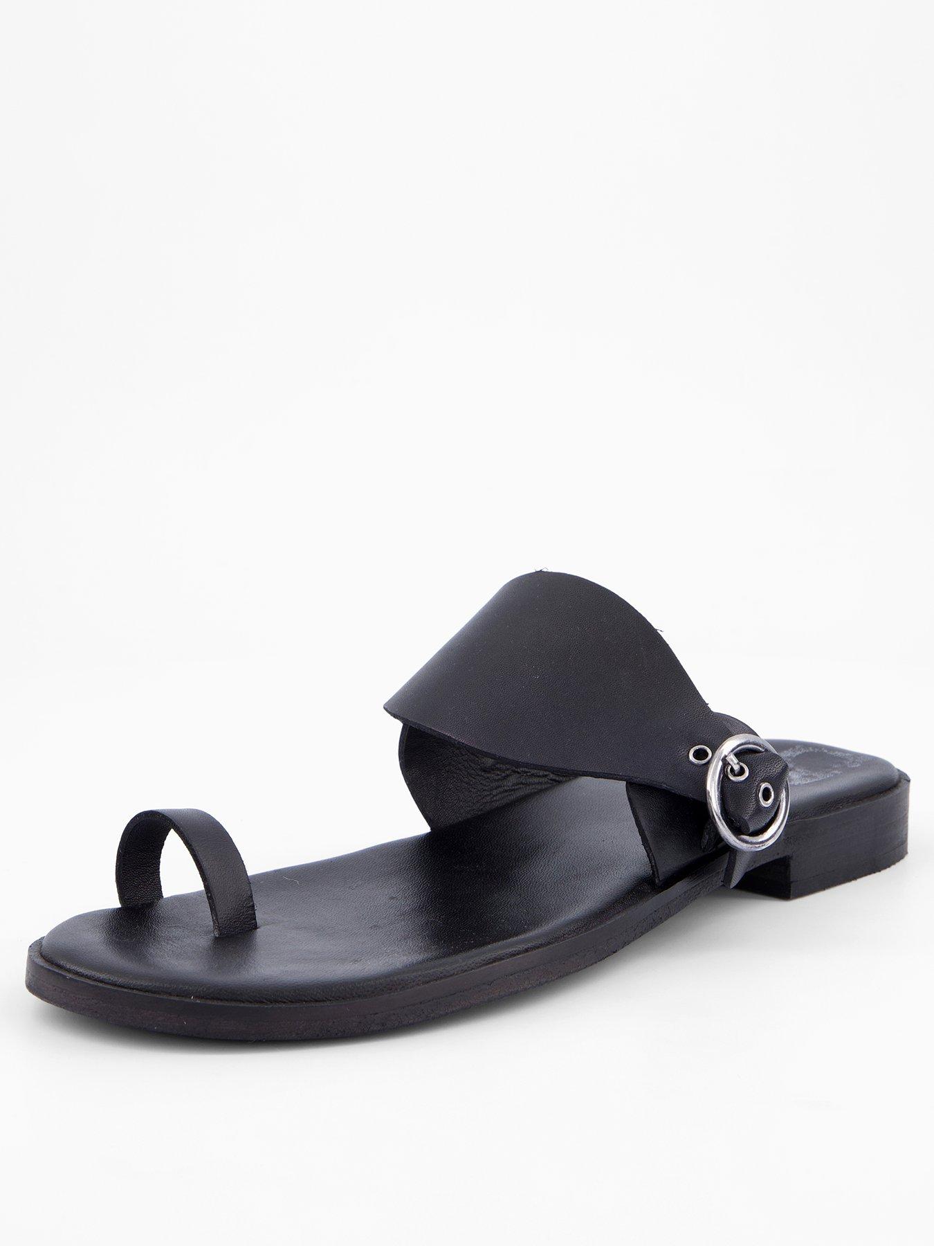 Image 2 of 7 of FREE PEOPLE Barcelona Slip On Sandal - Black