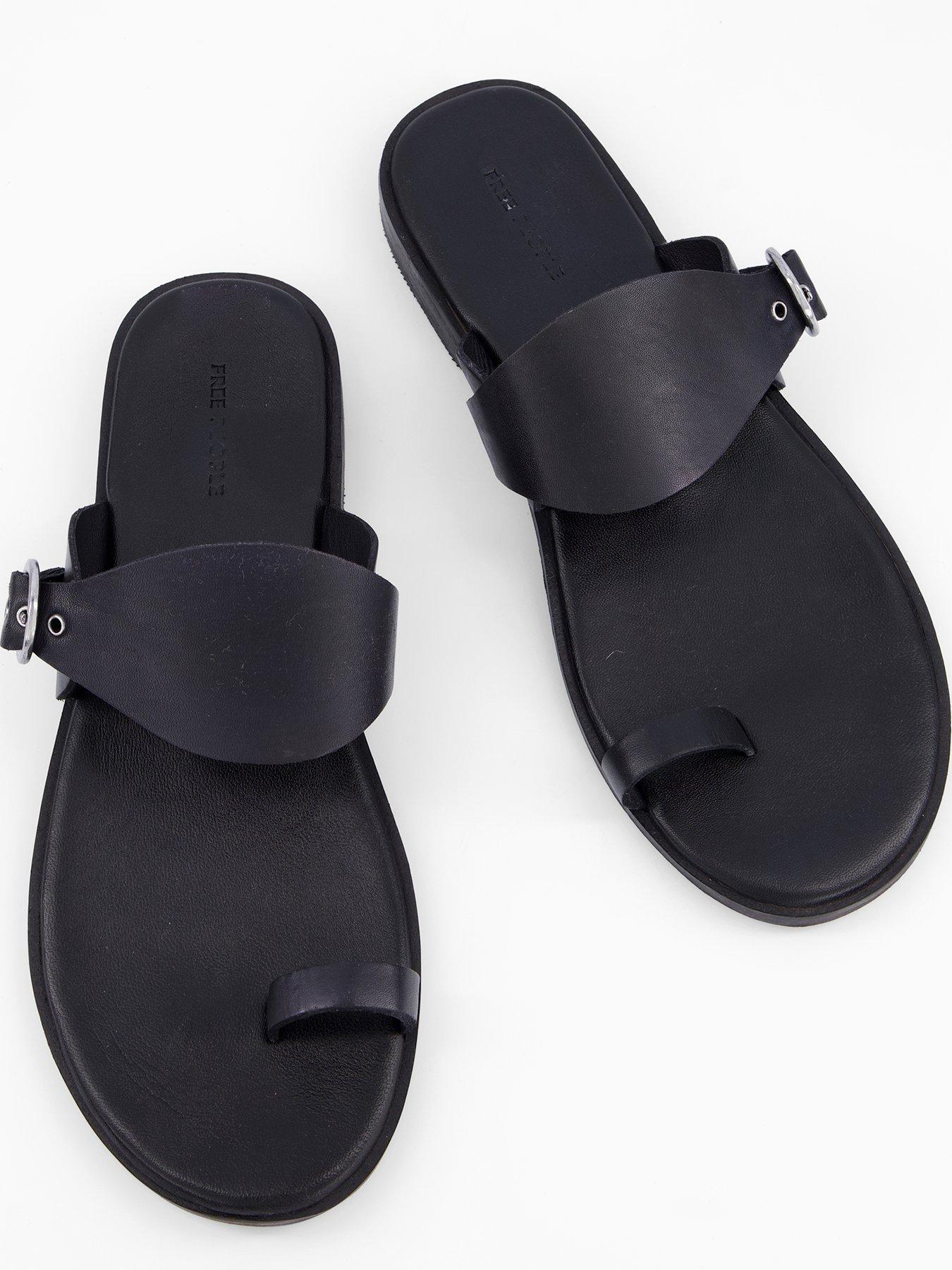 Image 3 of 7 of FREE PEOPLE Barcelona Slip On Sandal - Black