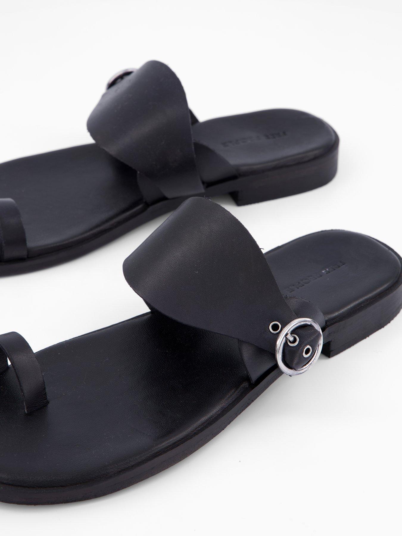 Image 5 of 7 of FREE PEOPLE Barcelona Slip On Sandal - Black