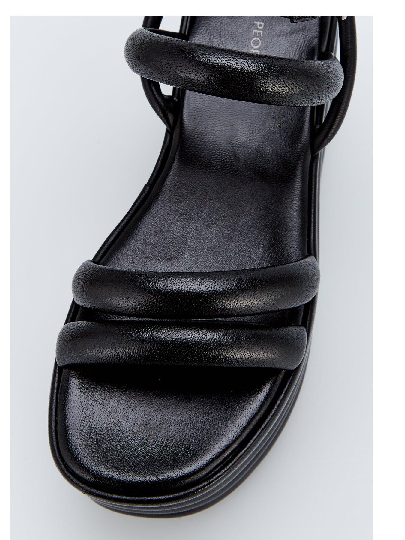 Image 3 of 5 of FREE PEOPLE Iris Flatform - Black