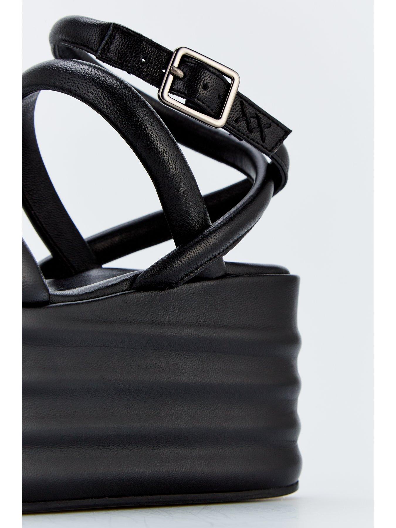 Image 5 of 5 of FREE PEOPLE Iris Flatform - Black
