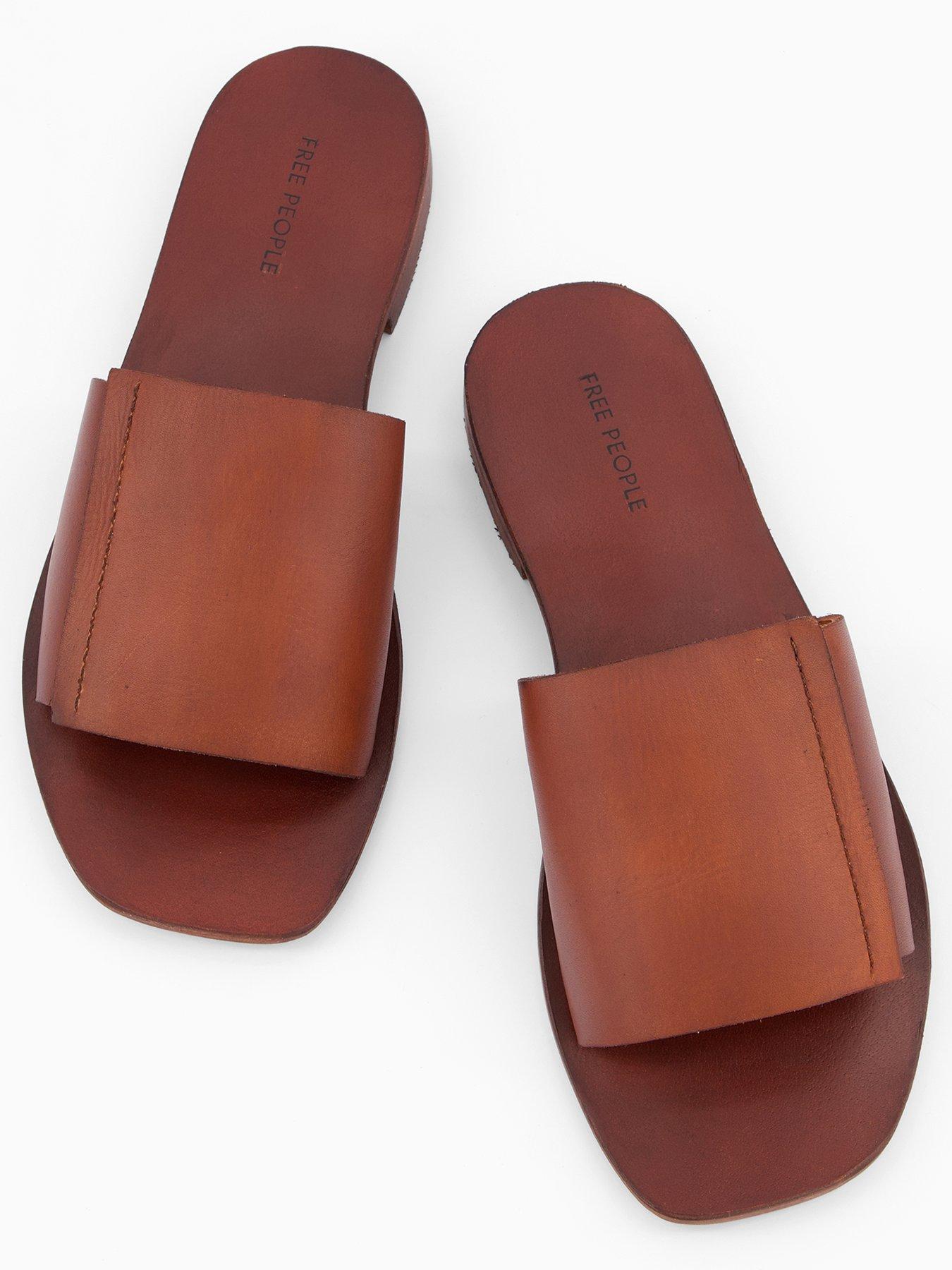 Image 3 of 6 of FREE PEOPLE Verona Slide Sandal - Brown