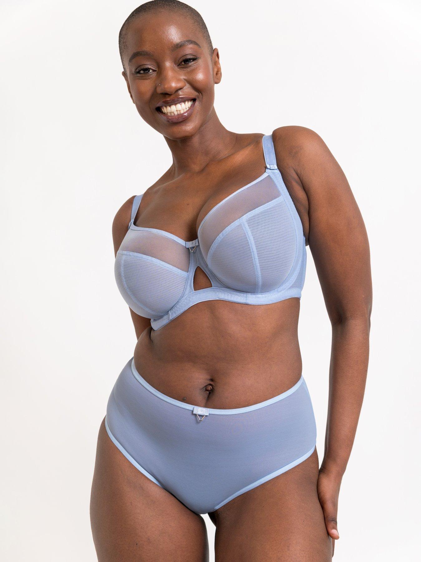 Curvy Kate Curvy Kate Victory Side Support Balcony Bra - Periwinkle Blue