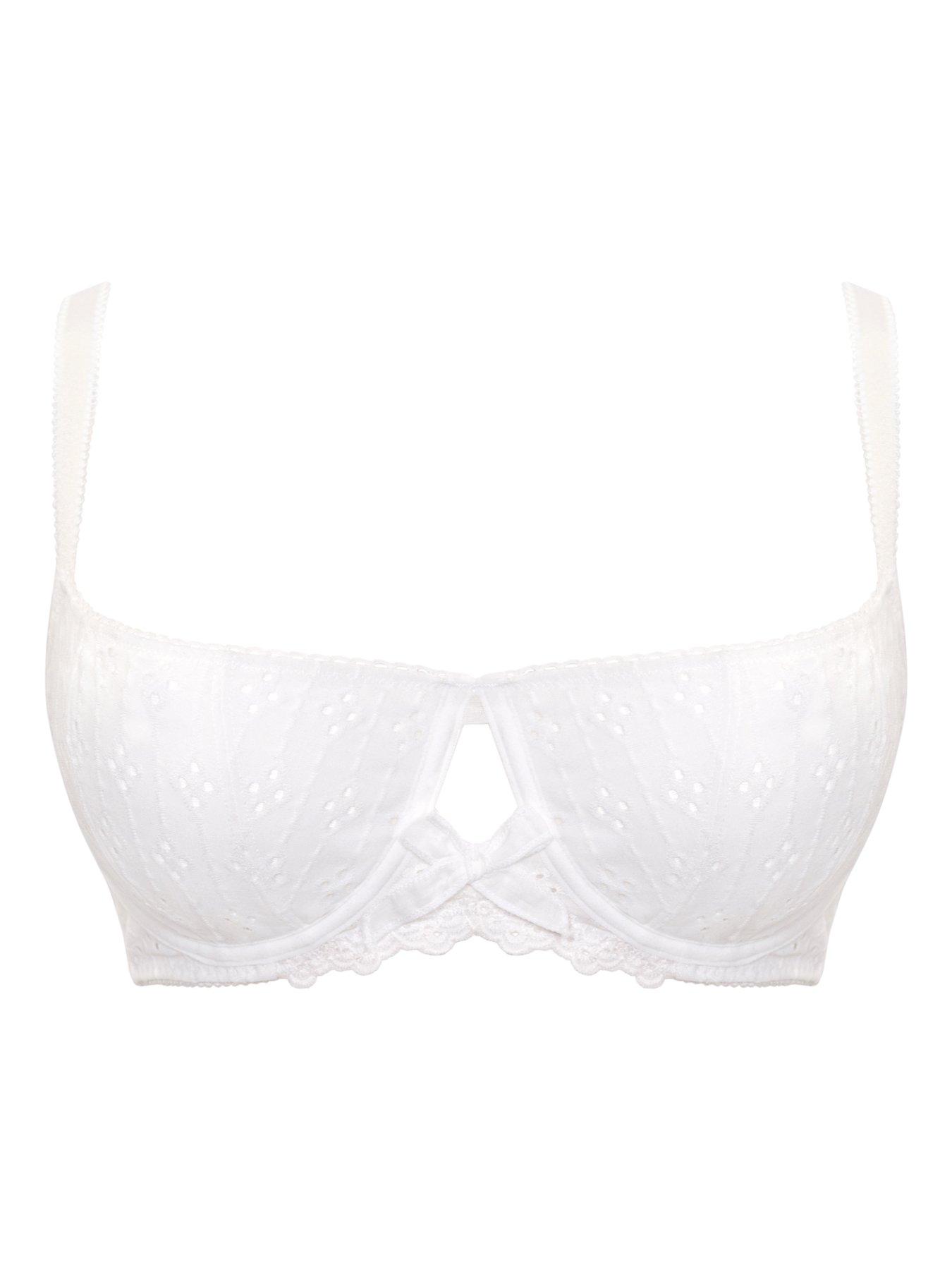 Image 5 of 6 of Curvy Kate Curvy Kate Flora Balcony Bra - White