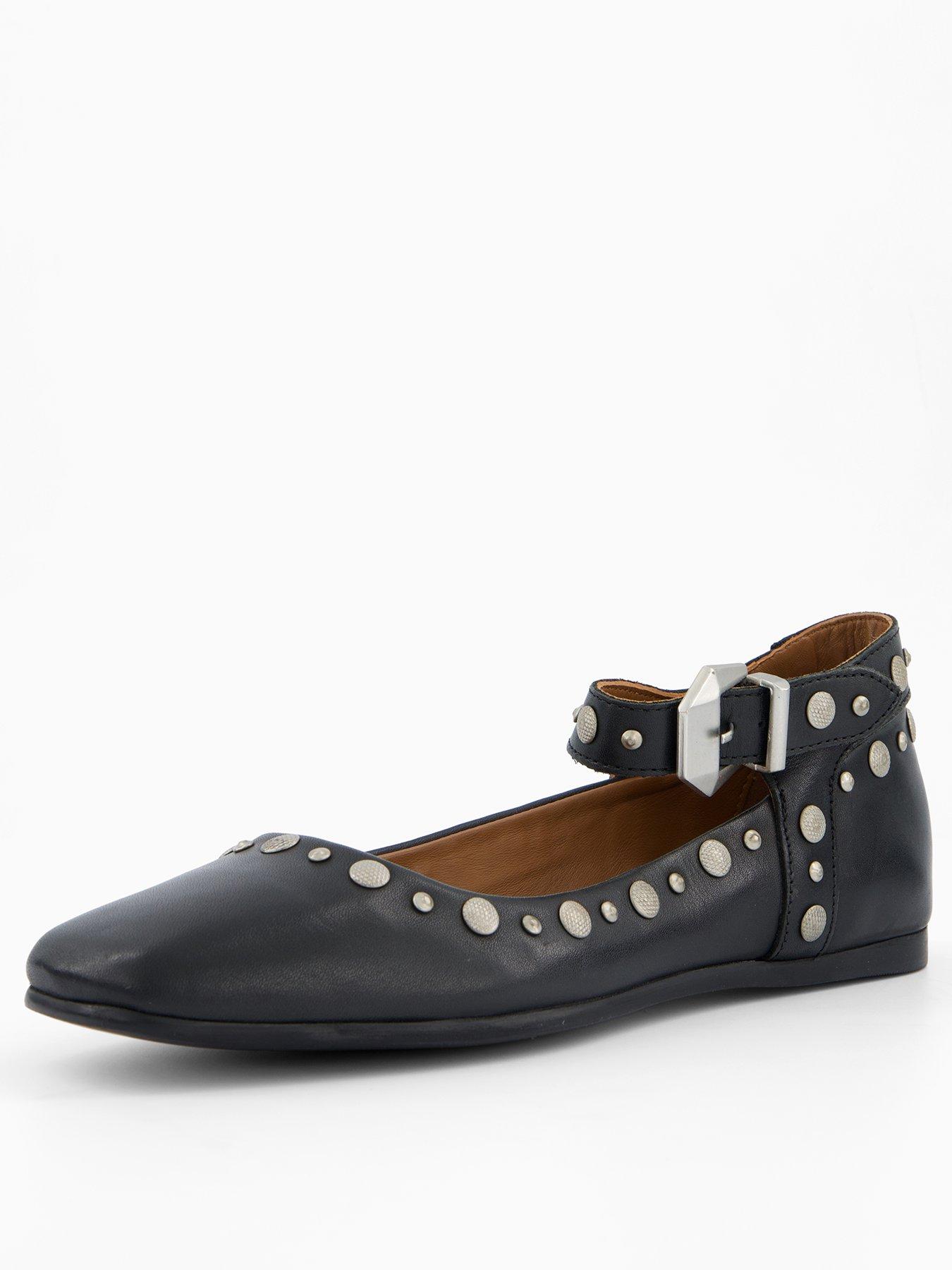 FREE PEOPLE Mystic Mary Jane Flat - Black
