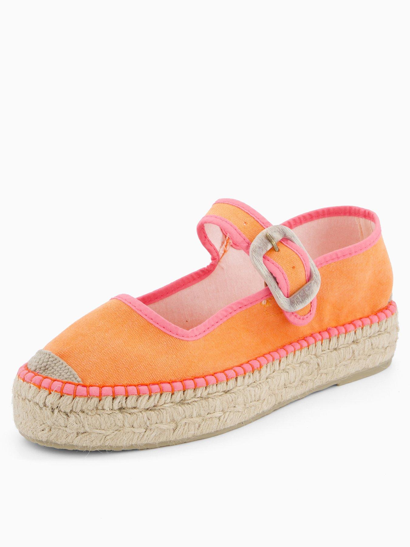 FREE PEOPLE Surfside MJ Espadrilles - Orange