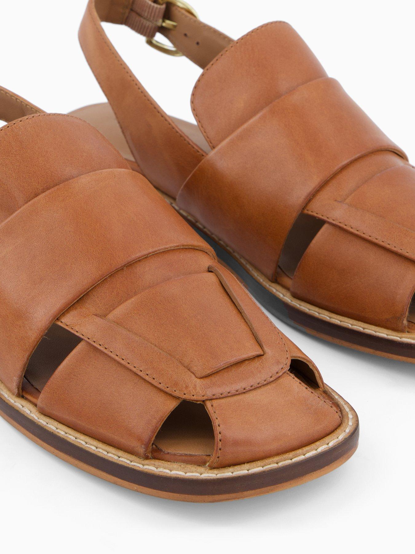 Image 5 of 7 of FREE PEOPLE Libby Fisher Flat - Brown