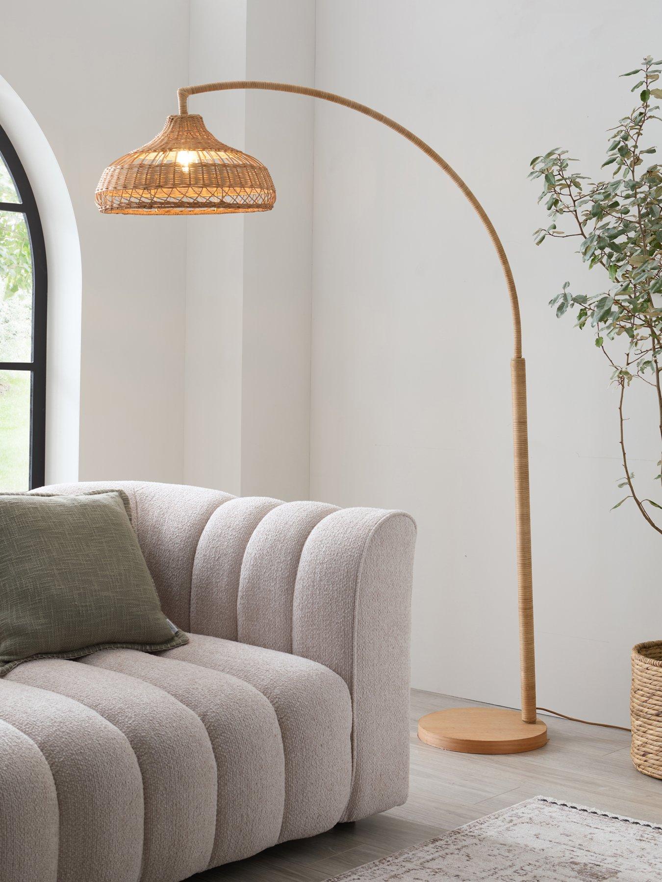 michelle-keegan-home-mk-arched-rattan-floor-lamp