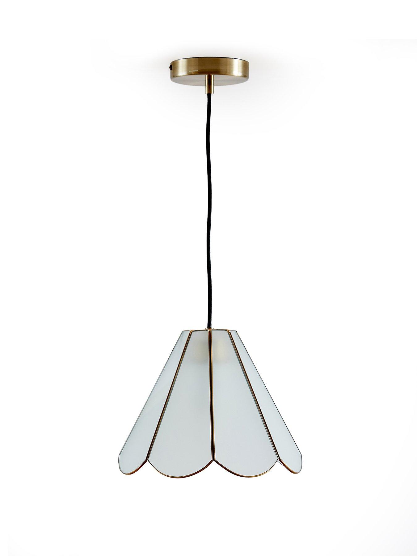 Image 2 of 6 of The Very Collection Capiz Pendant