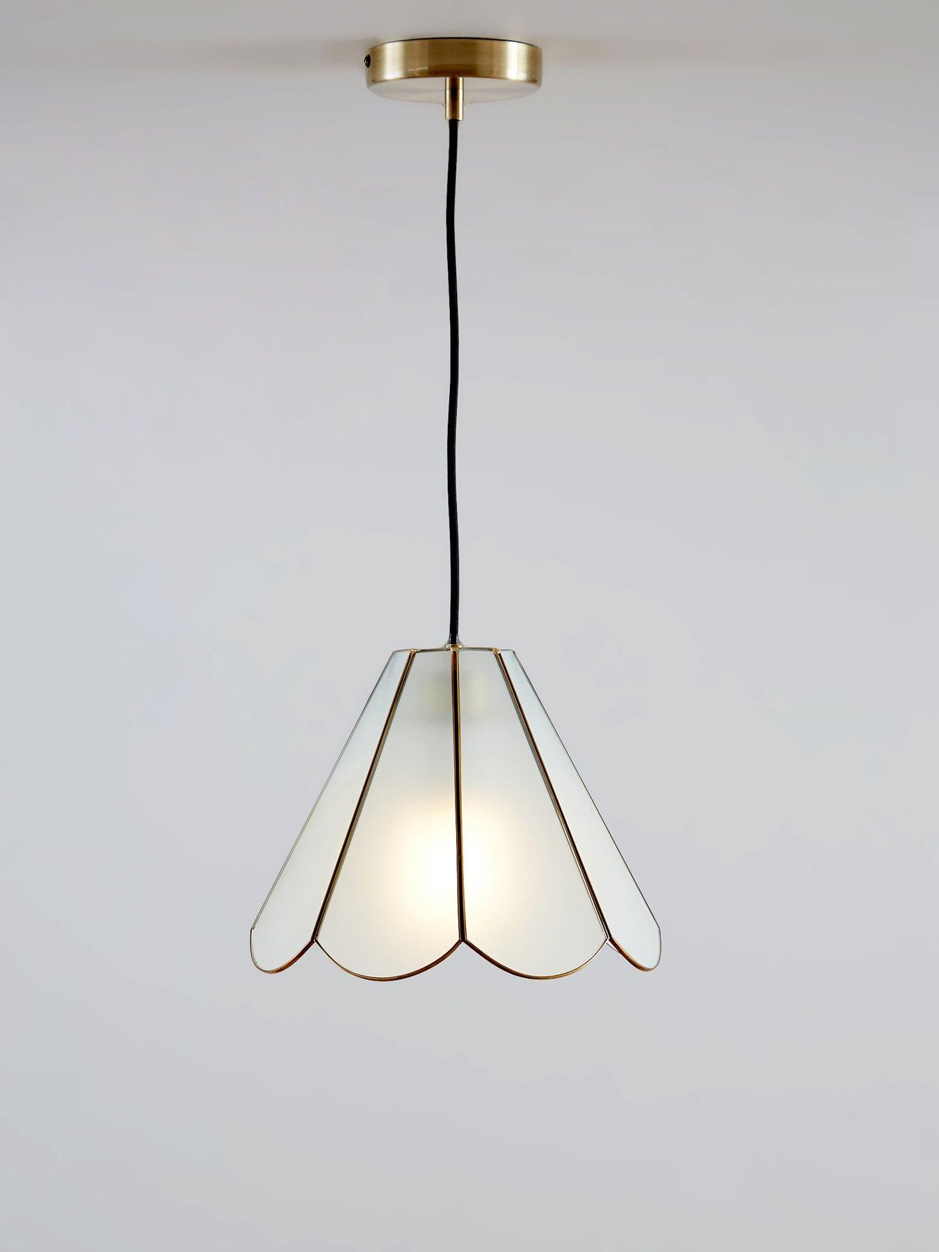 Image 3 of 6 of The Very Collection Capiz Pendant
