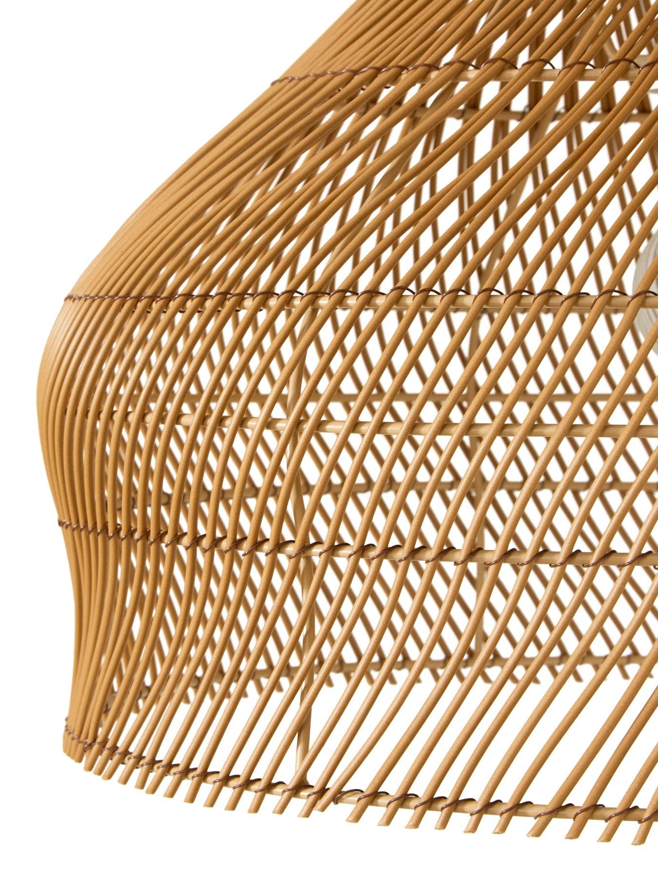 Image 4 of 6 of Michelle Keegan Home Mk Rattan Easy Fit Shade With Poly Material 45Cm