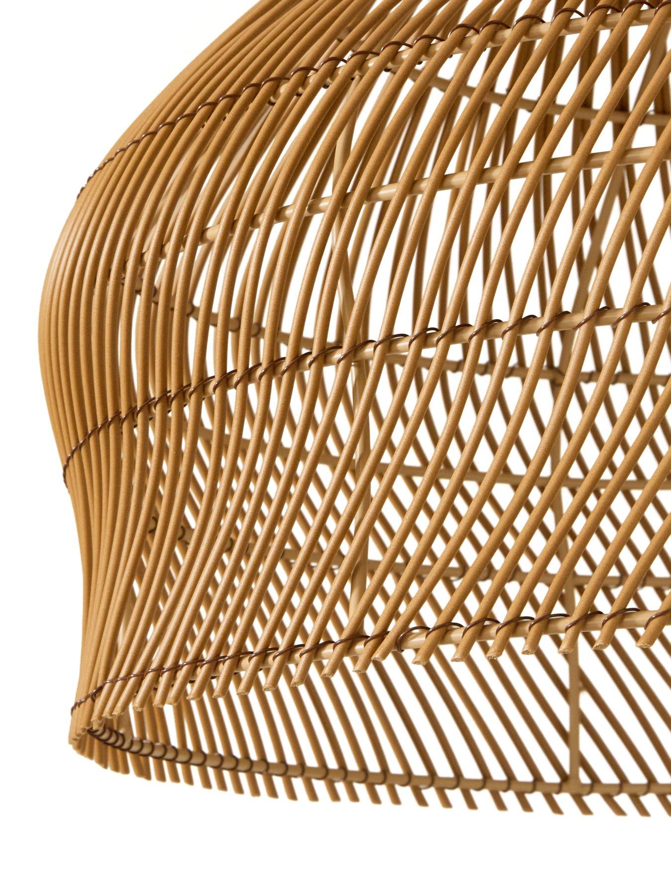 Image 6 of 6 of Michelle Keegan Home Mk Rattan Easy Fit Shade With Poly Material 45Cm