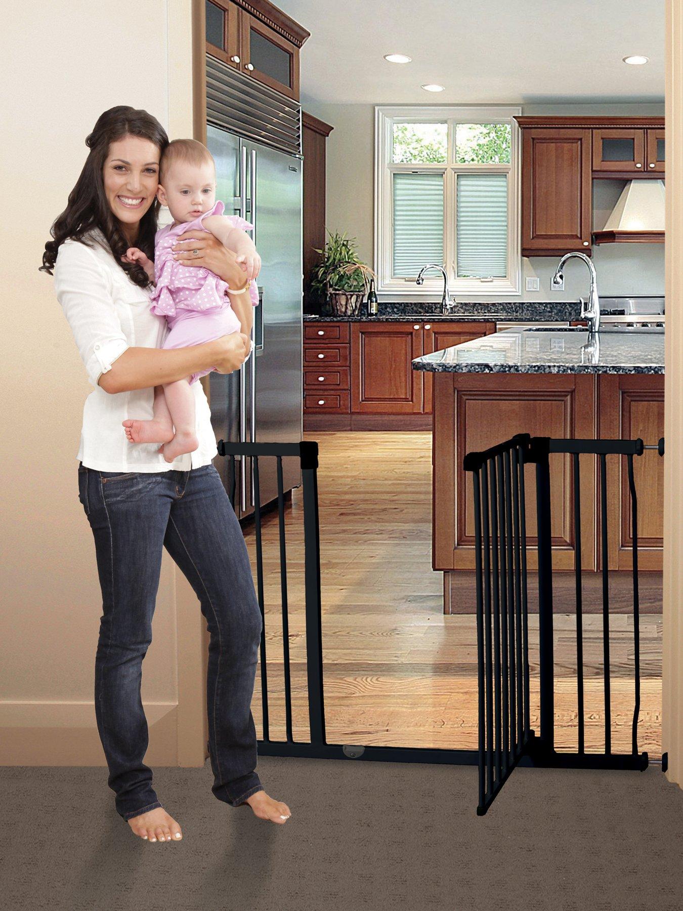 Dreambaby Liberty Safety Gate. - Black (76-81cm)