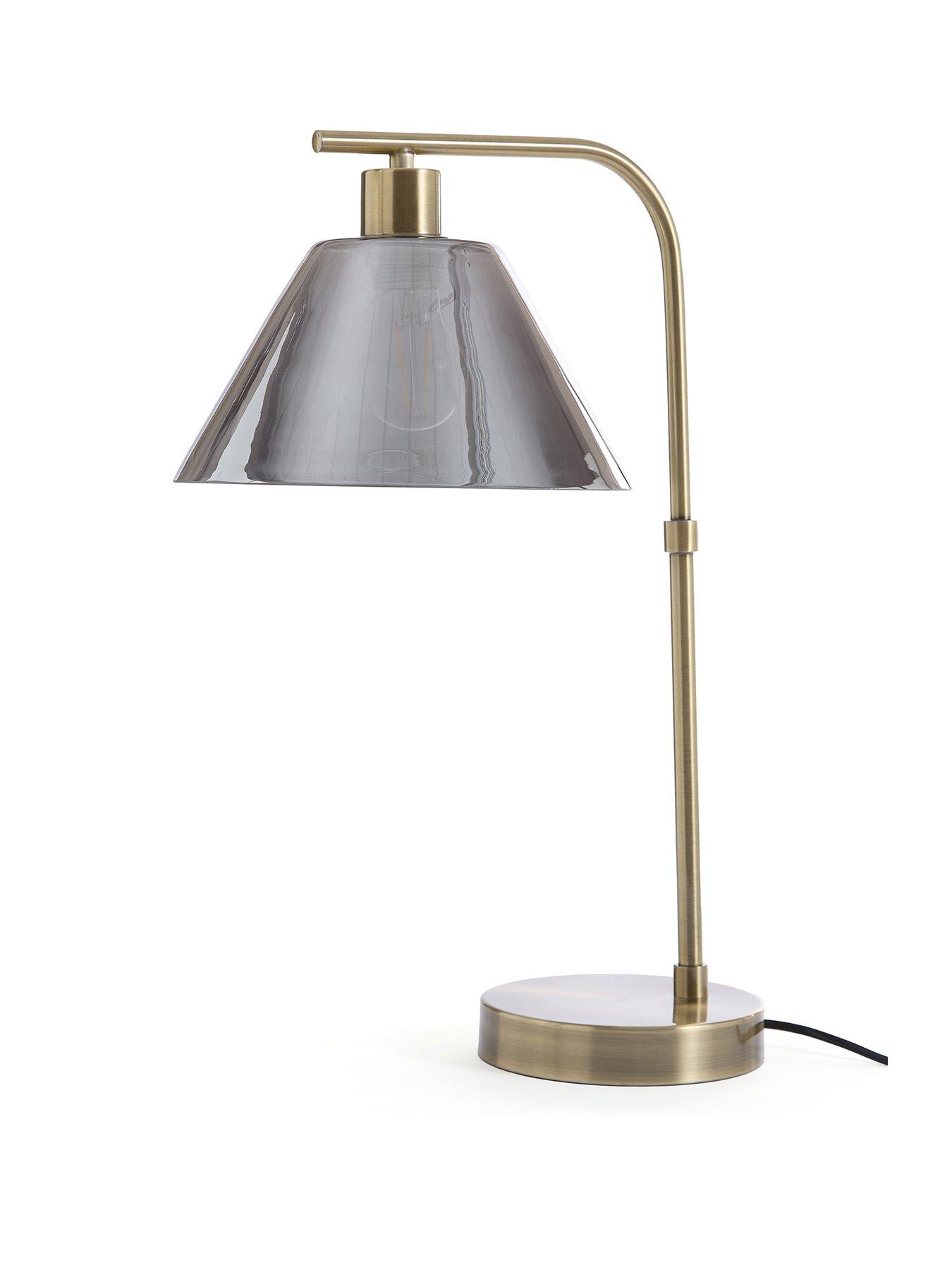 the-very-collection-arc-table-lamp-with-smoked-glass-shadestillFront
