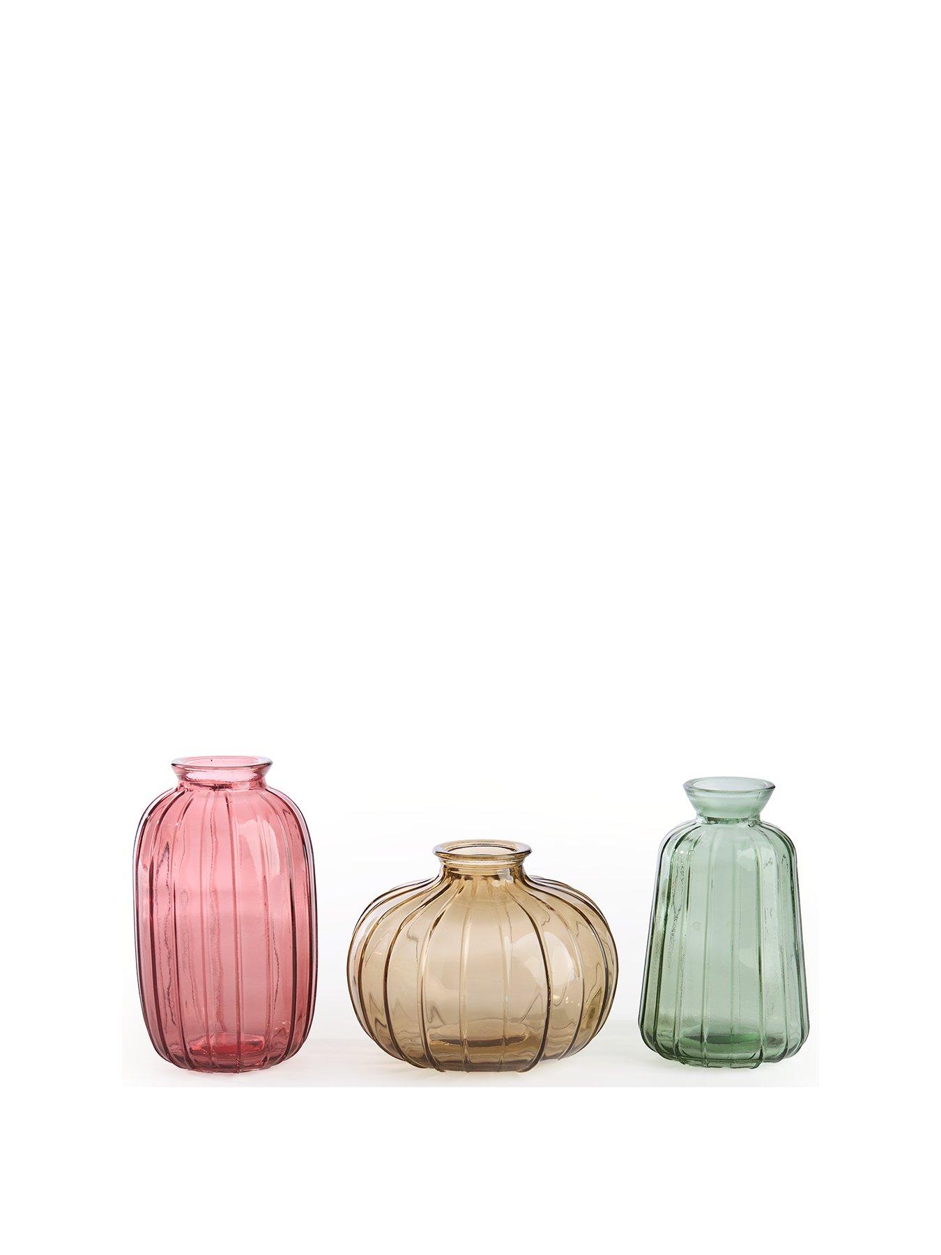 Image 2 of 7 of The Very Collection Rustic Harmony Set of 3 Bud Vases