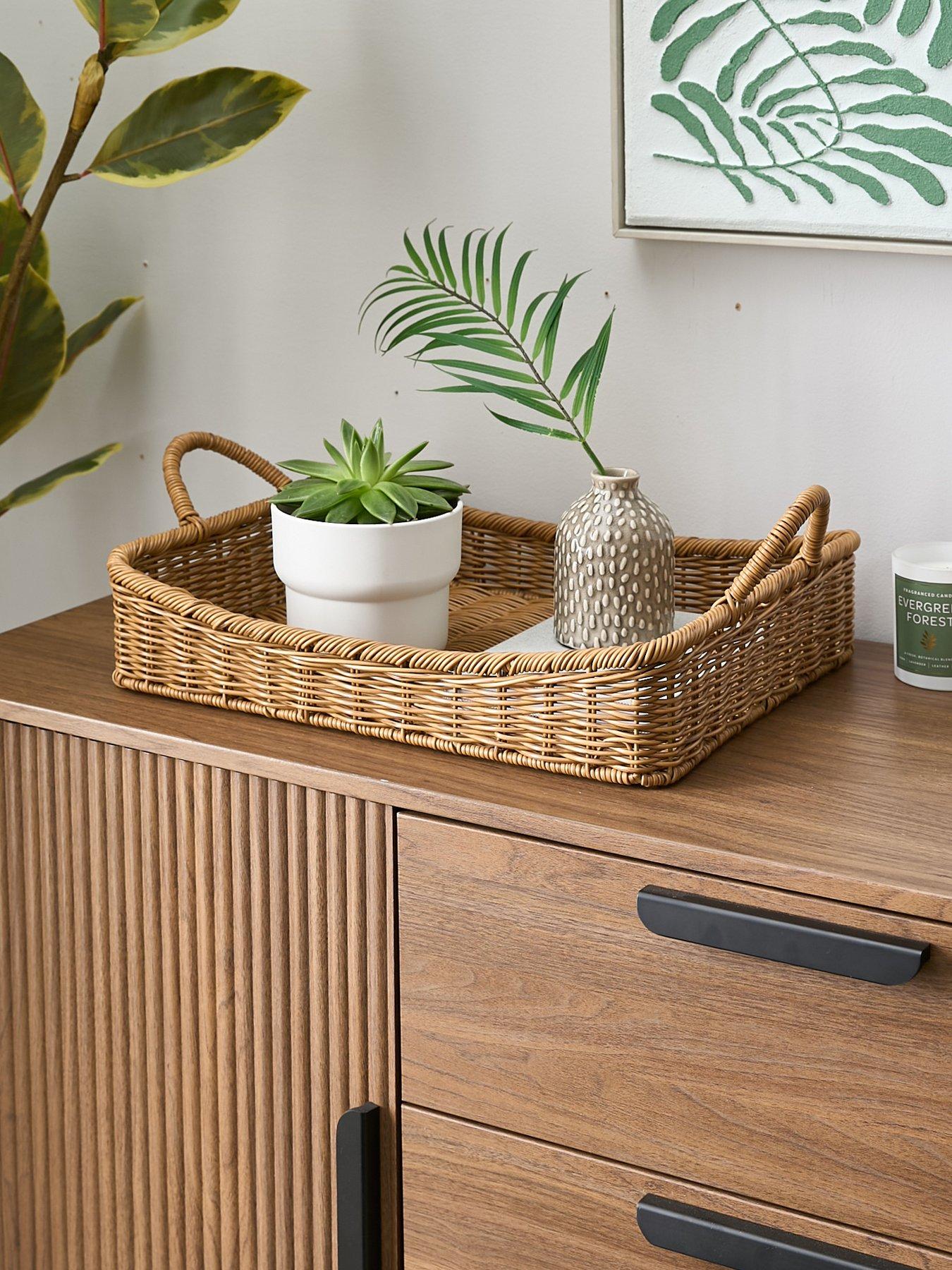 Very Home Concave Tray with Handles 46cm