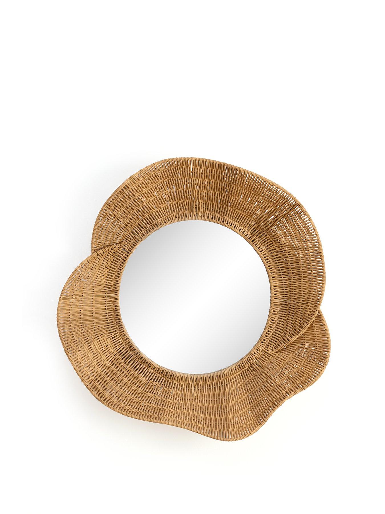 Image 2 of 6 of The Very Collection Abstract Wall Mirror 70cm