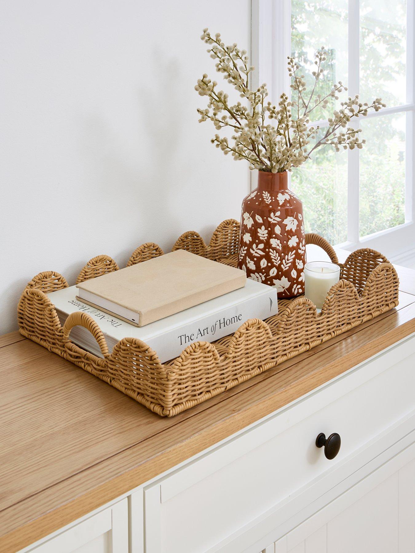 very-home-scallop-rectangle-tray-50cm