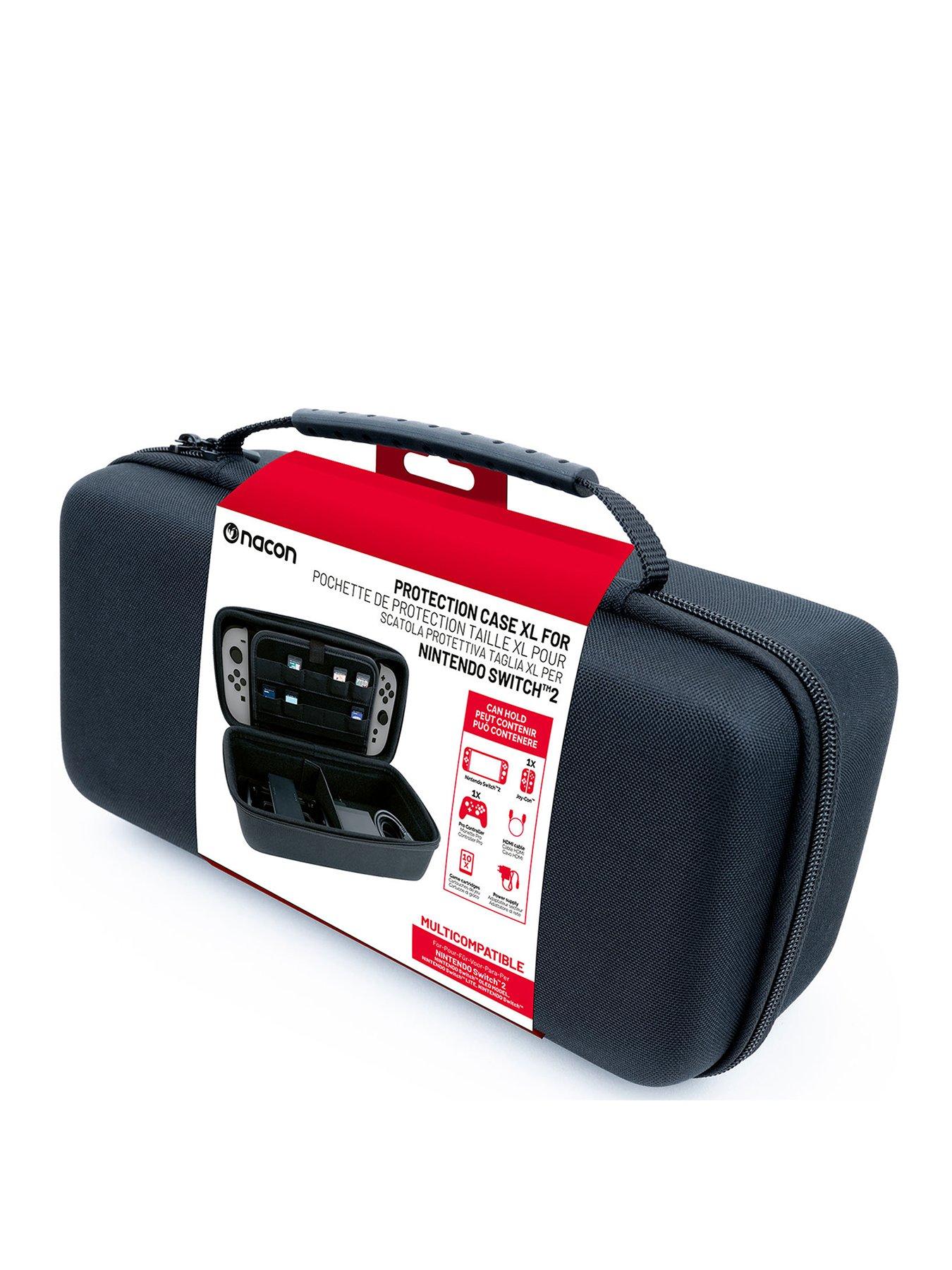 Image 1 of 4 of Nacon Black Hard Case Pouch Switch 2 XL