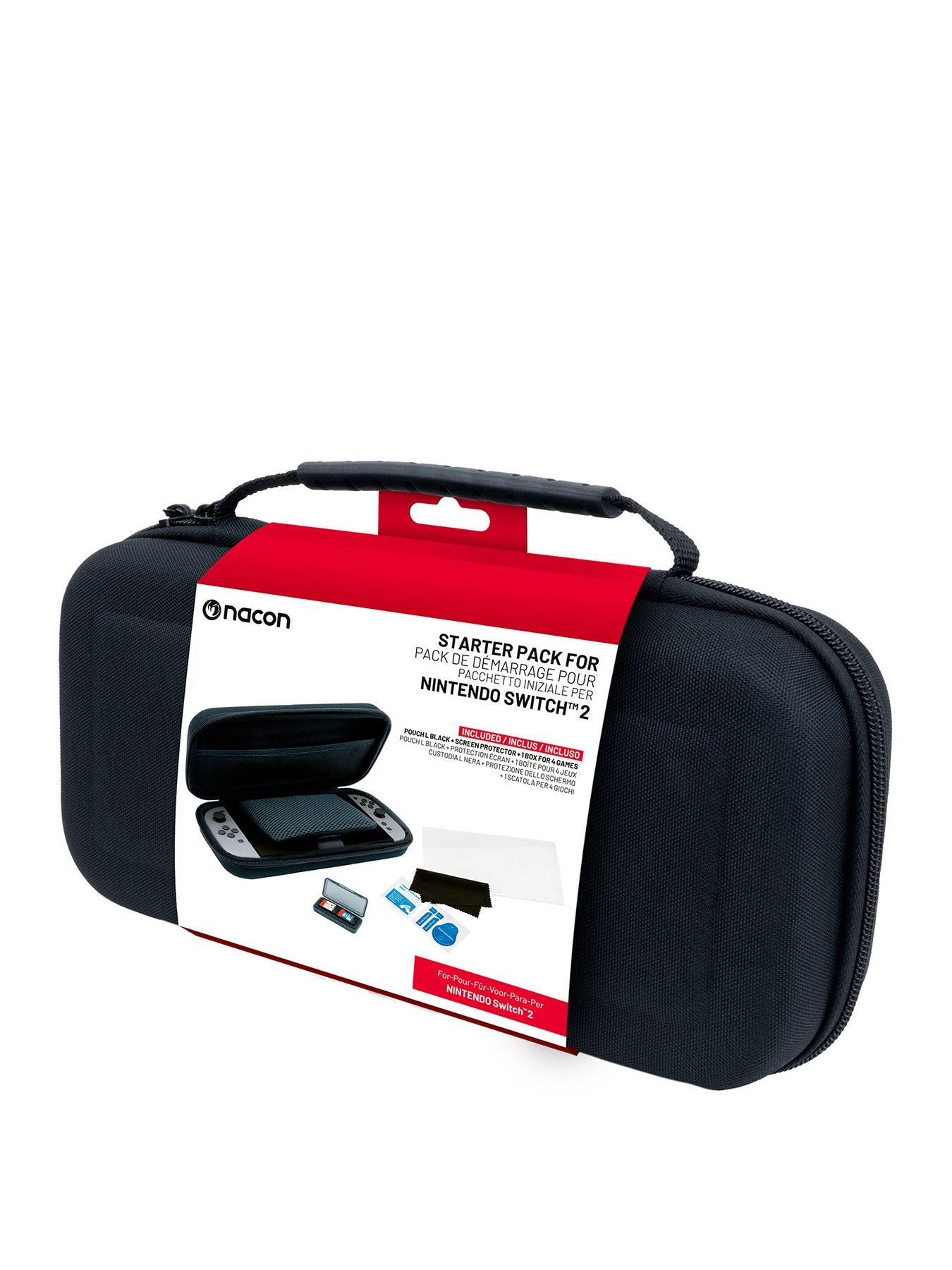 Image 1 of 2 of Nacon Black Starter Pack Switch 2