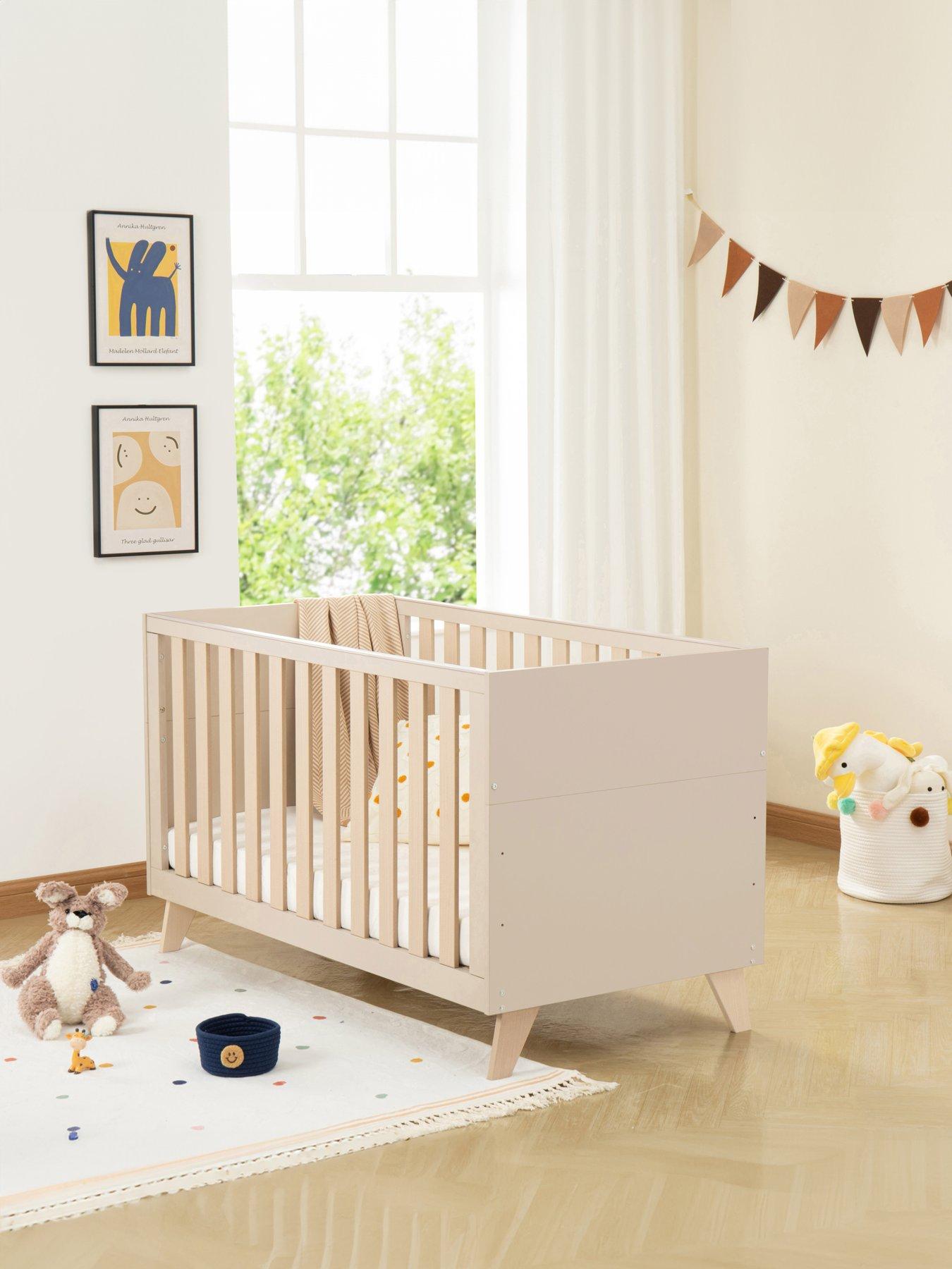 undefined Dante Cot Bed - Cashmere