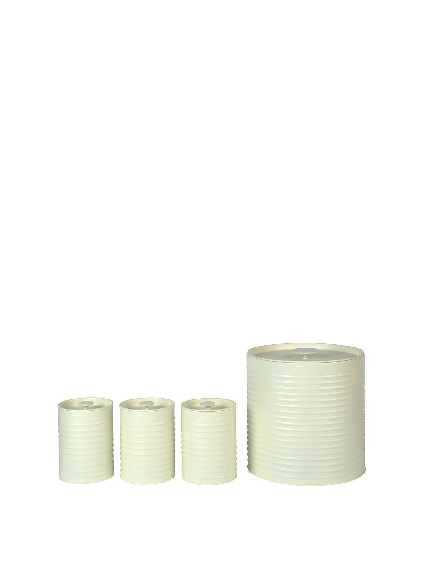 Image 2 of 6 of Russell Hobbs Ribbed 4 Piece Countertop Set