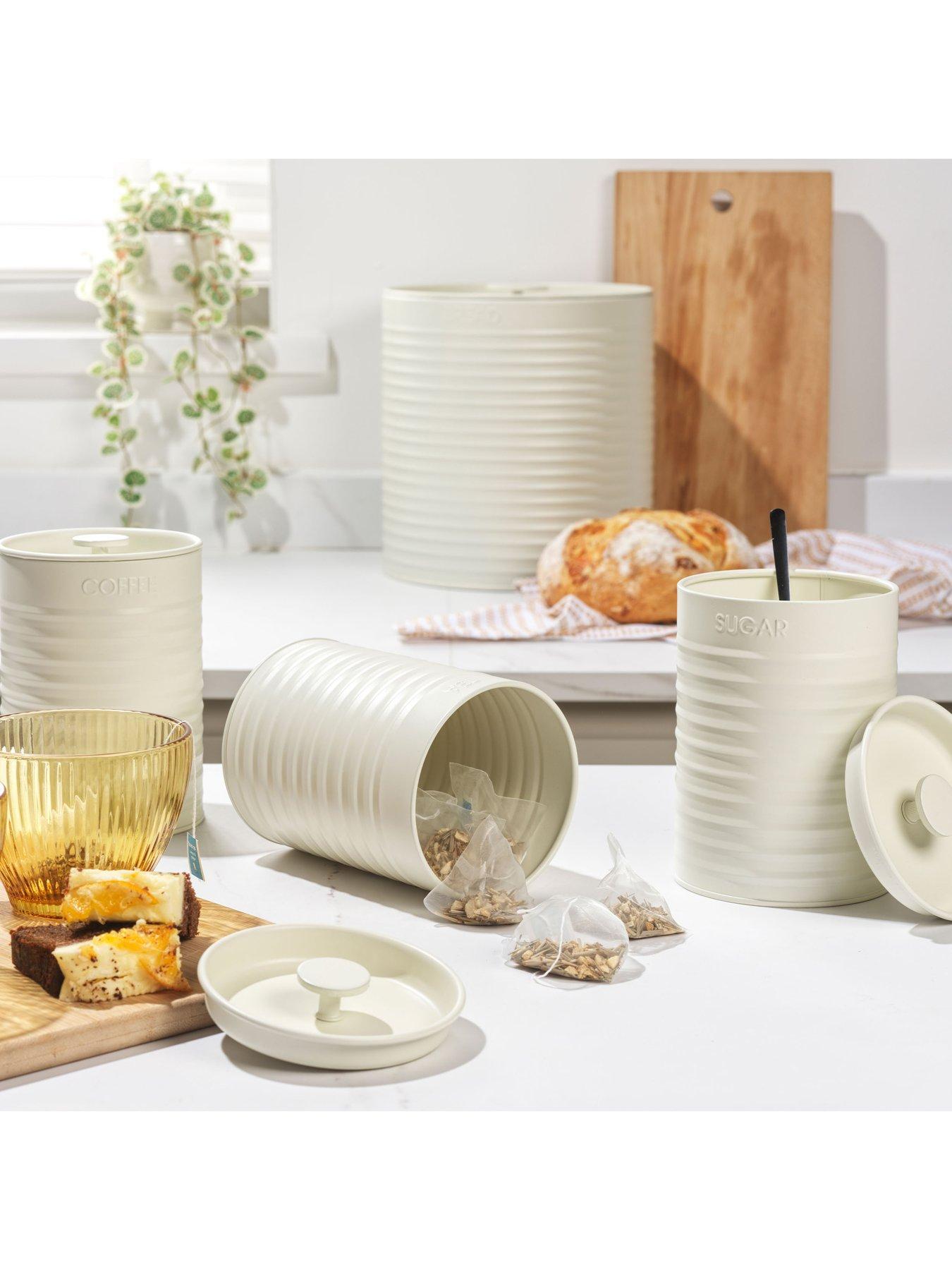 Image 5 of 6 of Russell Hobbs Ribbed 4 Piece Countertop Set
