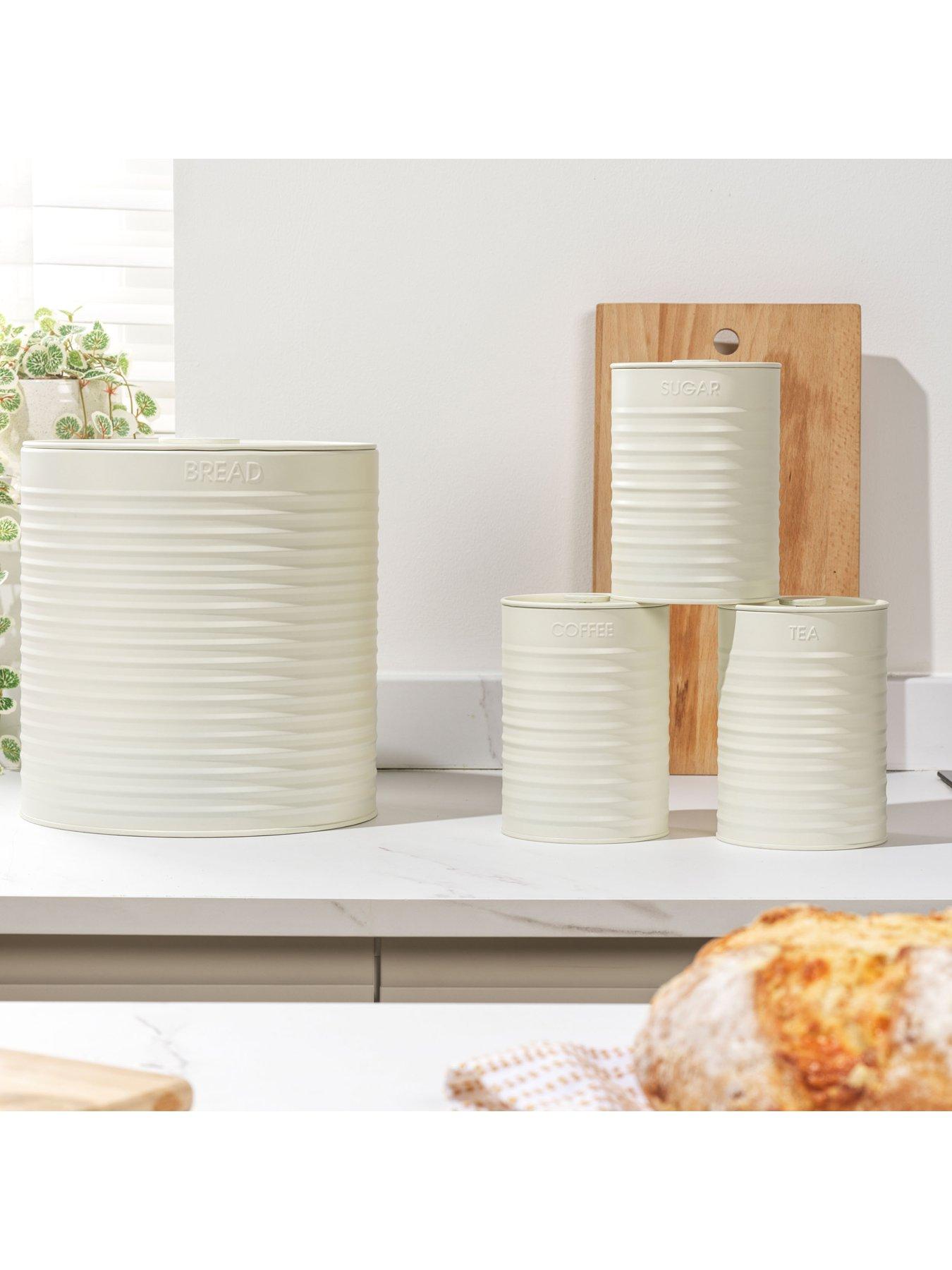 Image 6 of 6 of Russell Hobbs Ribbed 4 Piece Countertop Set