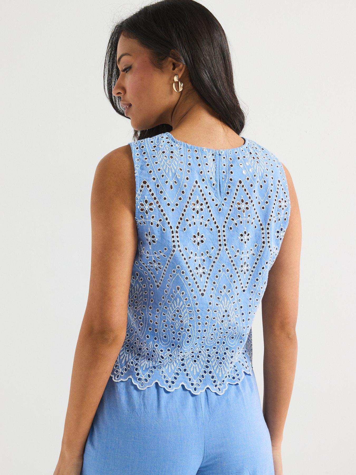 only-embellished-top-bluestillFront
