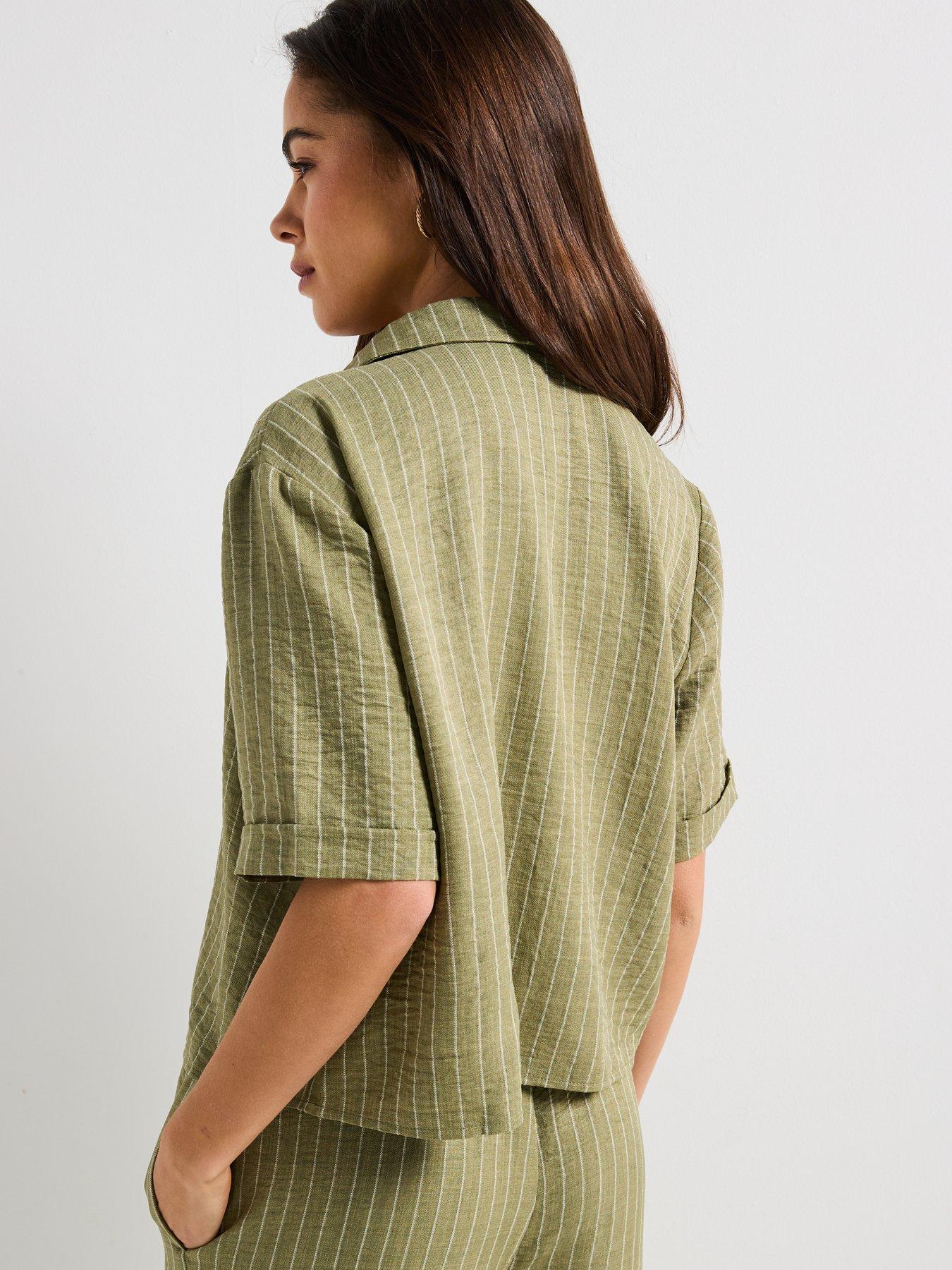 Image 2 of 6 of JDY Boxy Short Sleeve Shirt - Multi