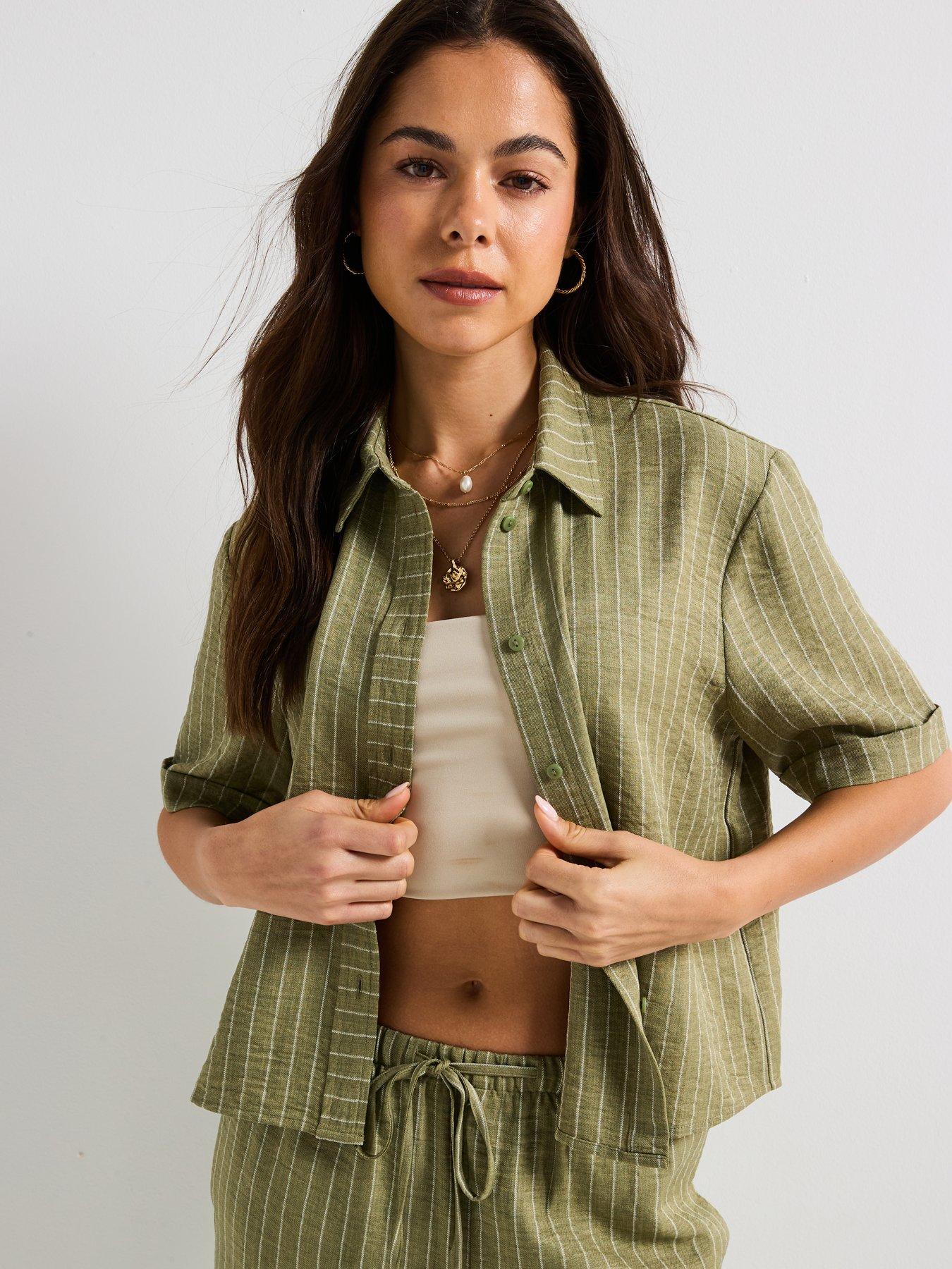 Image 6 of 6 of JDY Boxy Short Sleeve Shirt - Multi