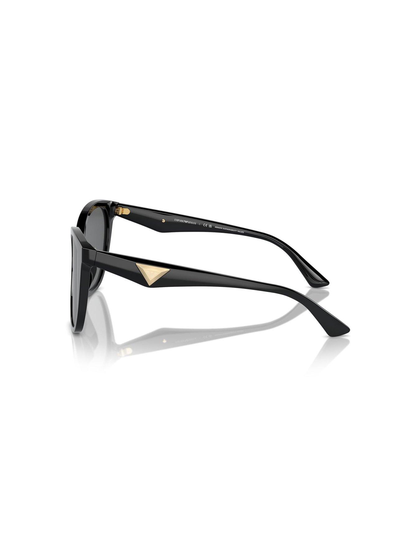 Image 2 of 4 of Emporio Armani 0Ea4222U Butterfly Sunglasses - Black