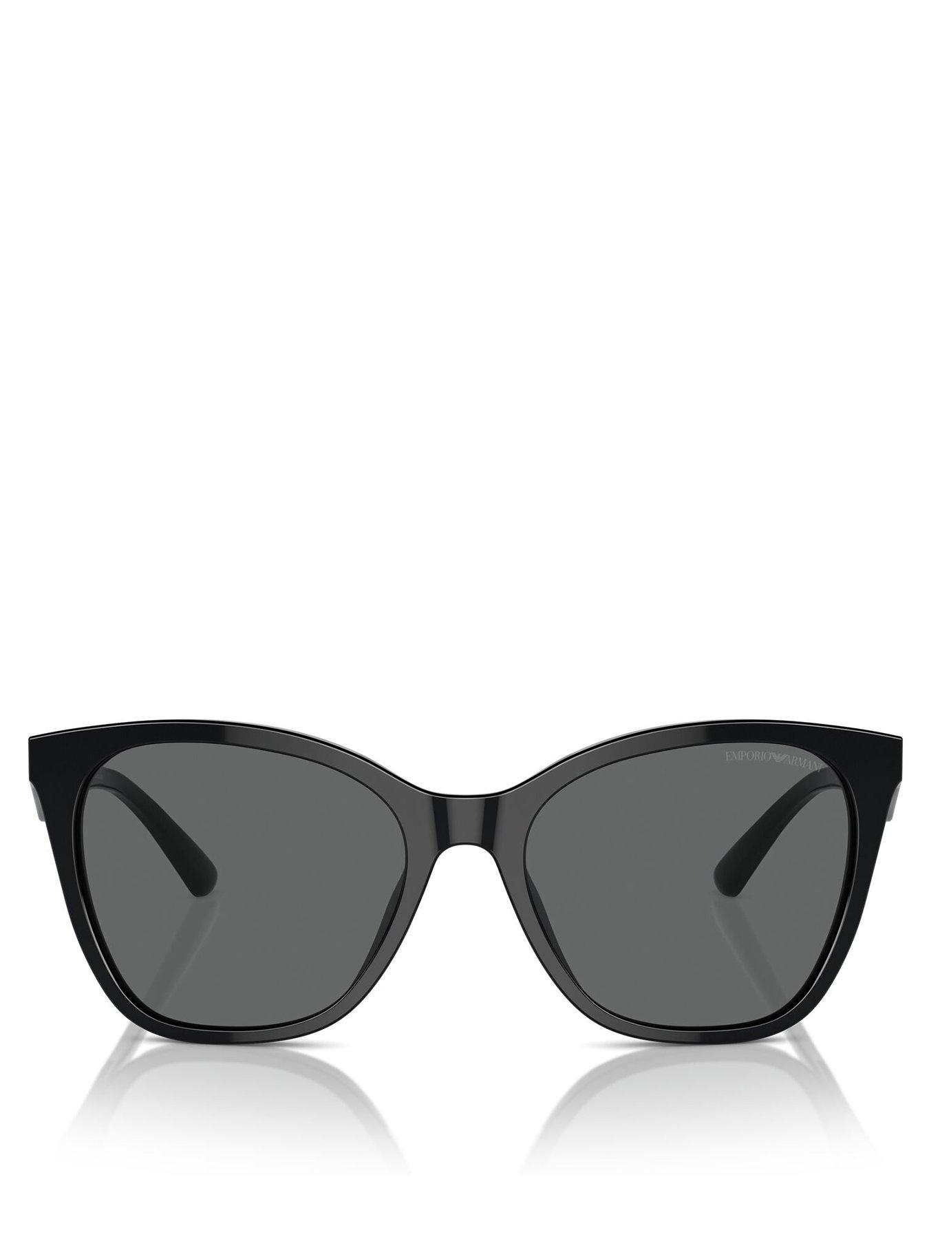 Image 3 of 4 of Emporio Armani 0Ea4222U Butterfly Sunglasses - Black