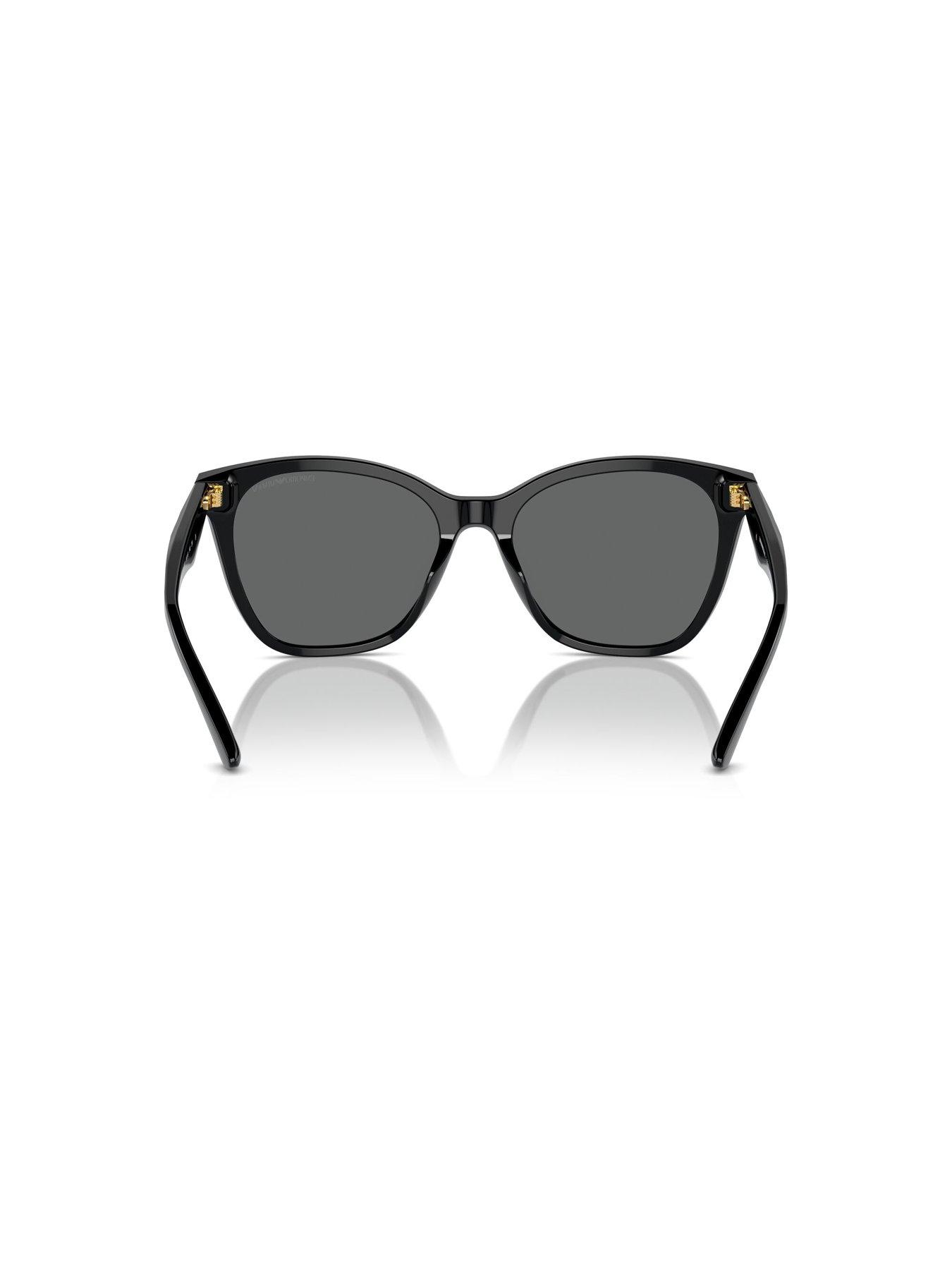 Image 4 of 4 of Emporio Armani 0Ea4222U Butterfly Sunglasses - Black