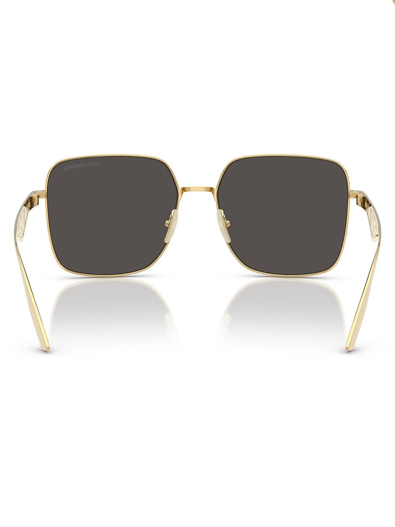 Image 4 of 4 of Dolce & Gabbana 0Dg2310 Square Sunglasses - Gold