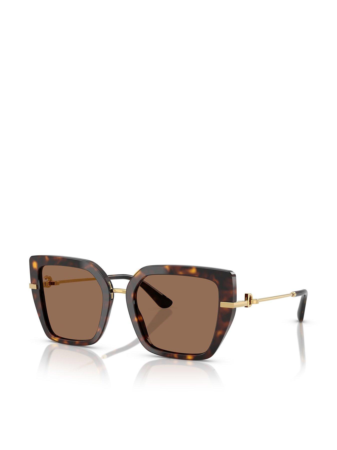 Dolce & Gabbana DG4474 502/73 Women's Sunglasses Tortoiseshell Size 53