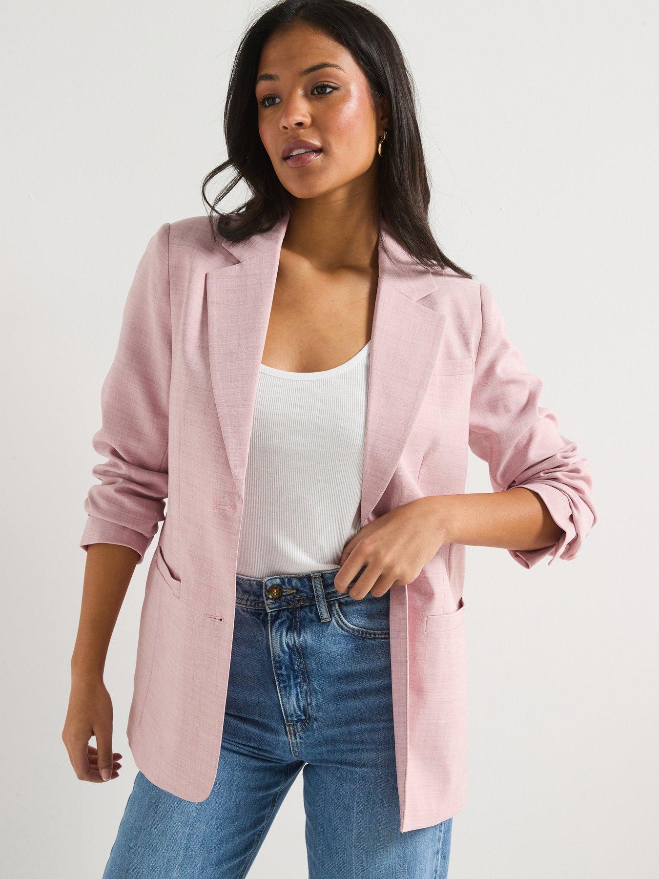 Vero Moda Loose Fit Blazer - Pink