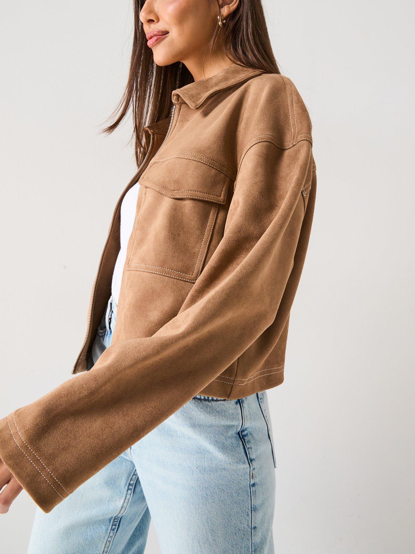 only-faux-suede-jacket-brownoutfit