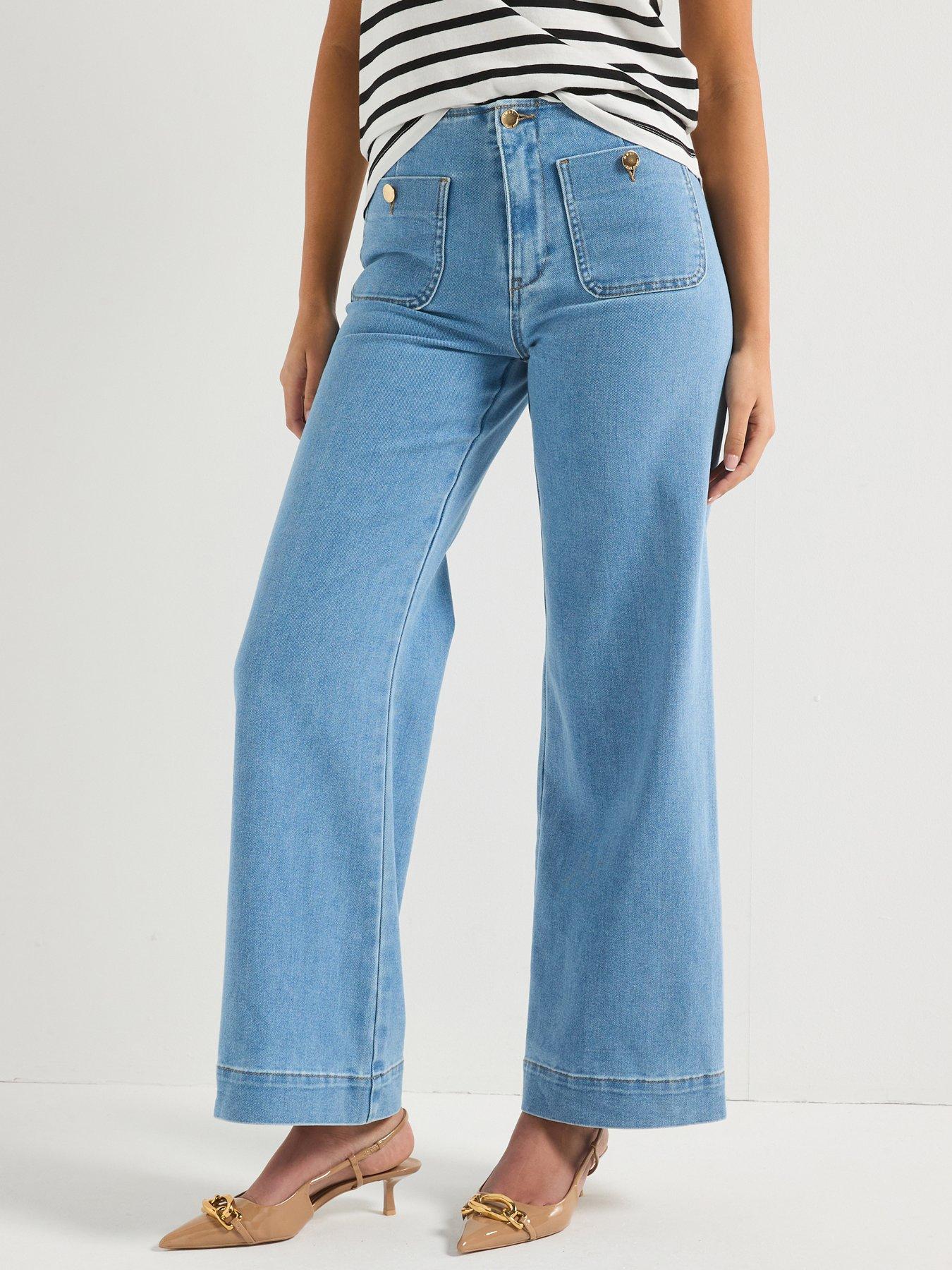 only-high-waist-pocket-denim-jeans-blue