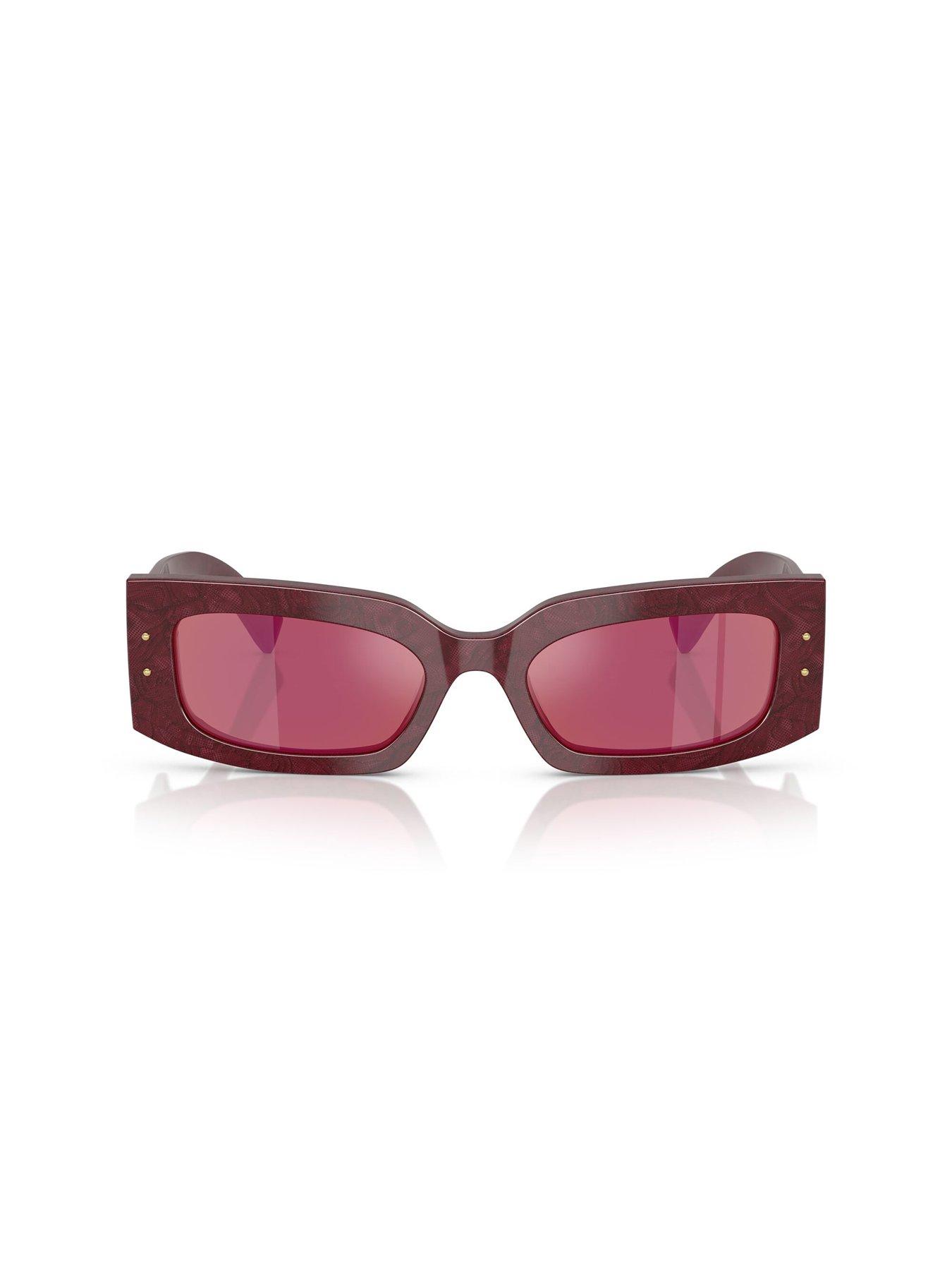 Image 3 of 4 of Dolce & Gabbana 0Dg4479 Rectangle Sunglasses - Brown